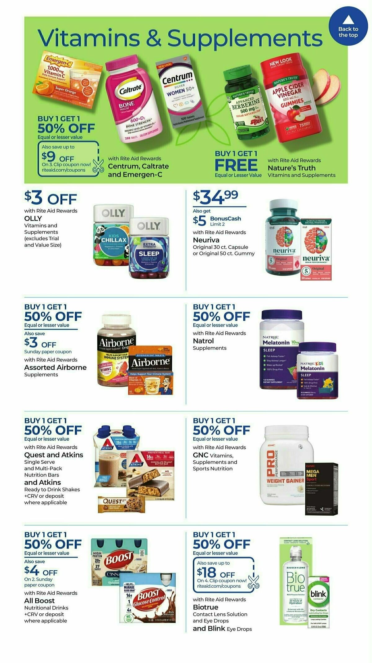 Rite Aid Weekly Ad from January 7