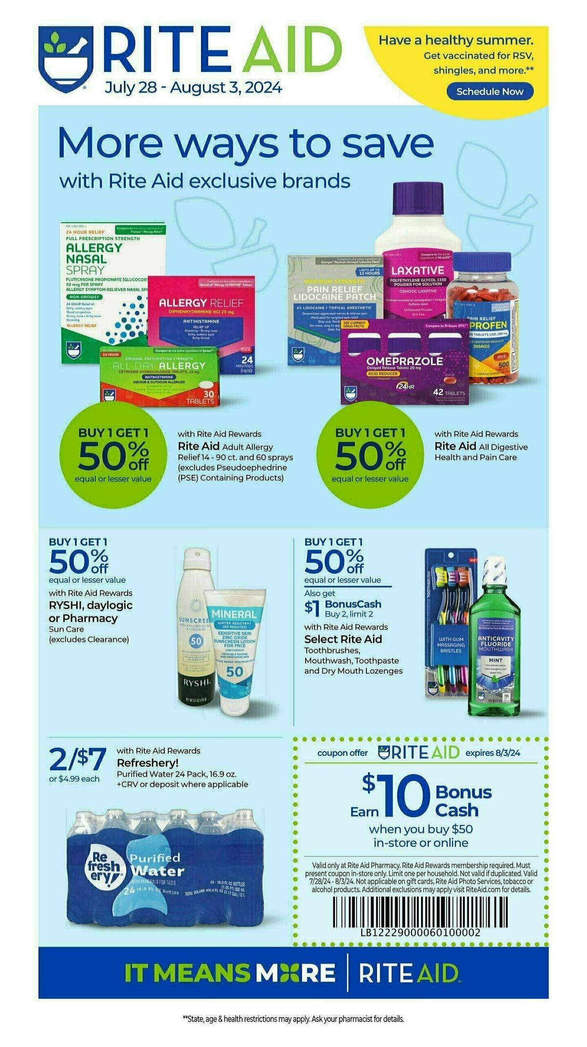 Rite Aid Weekly Ad from July 28