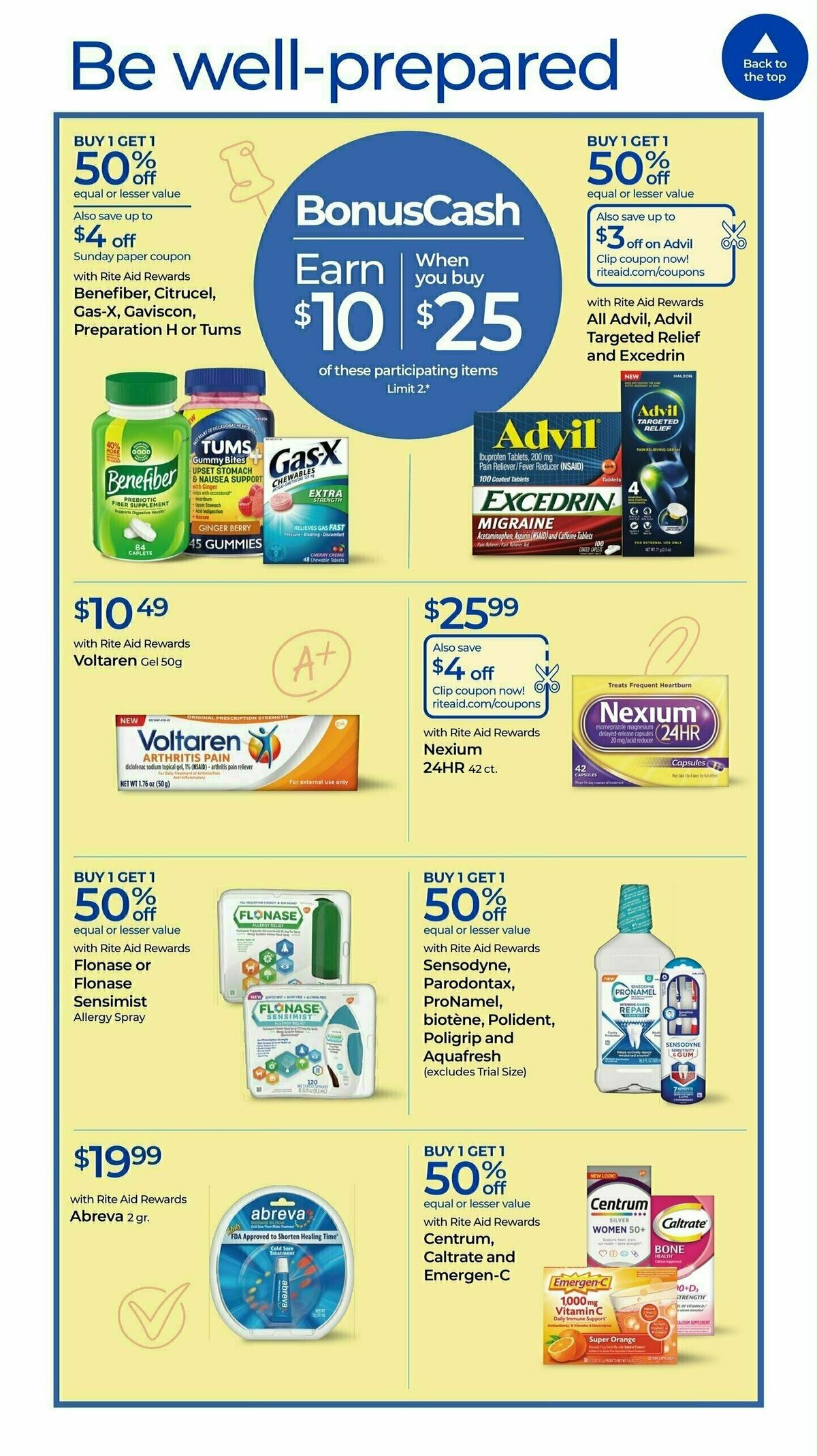 Rite Aid Weekly Ad from August 4