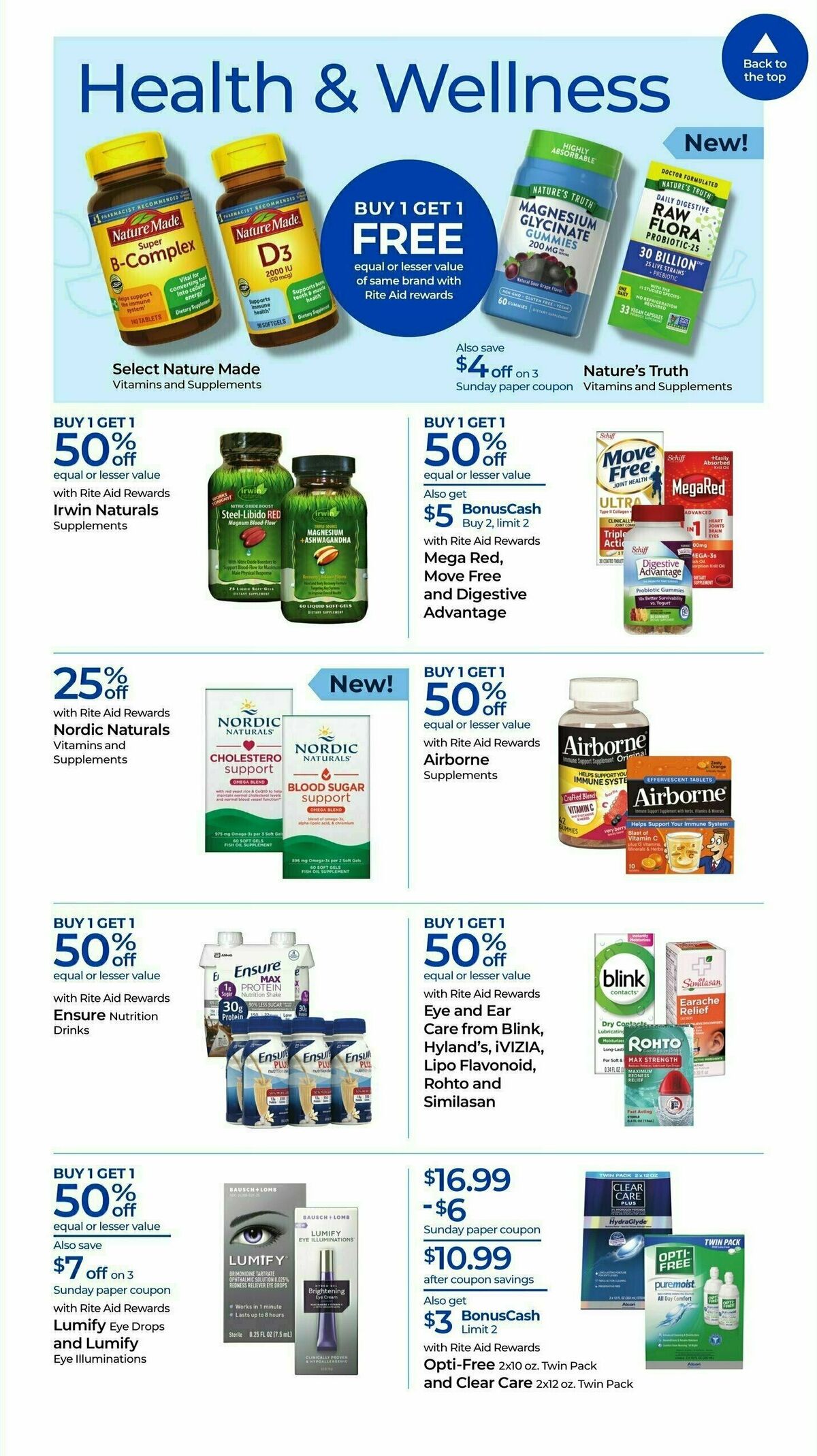 Rite Aid Weekly Ad from August 4