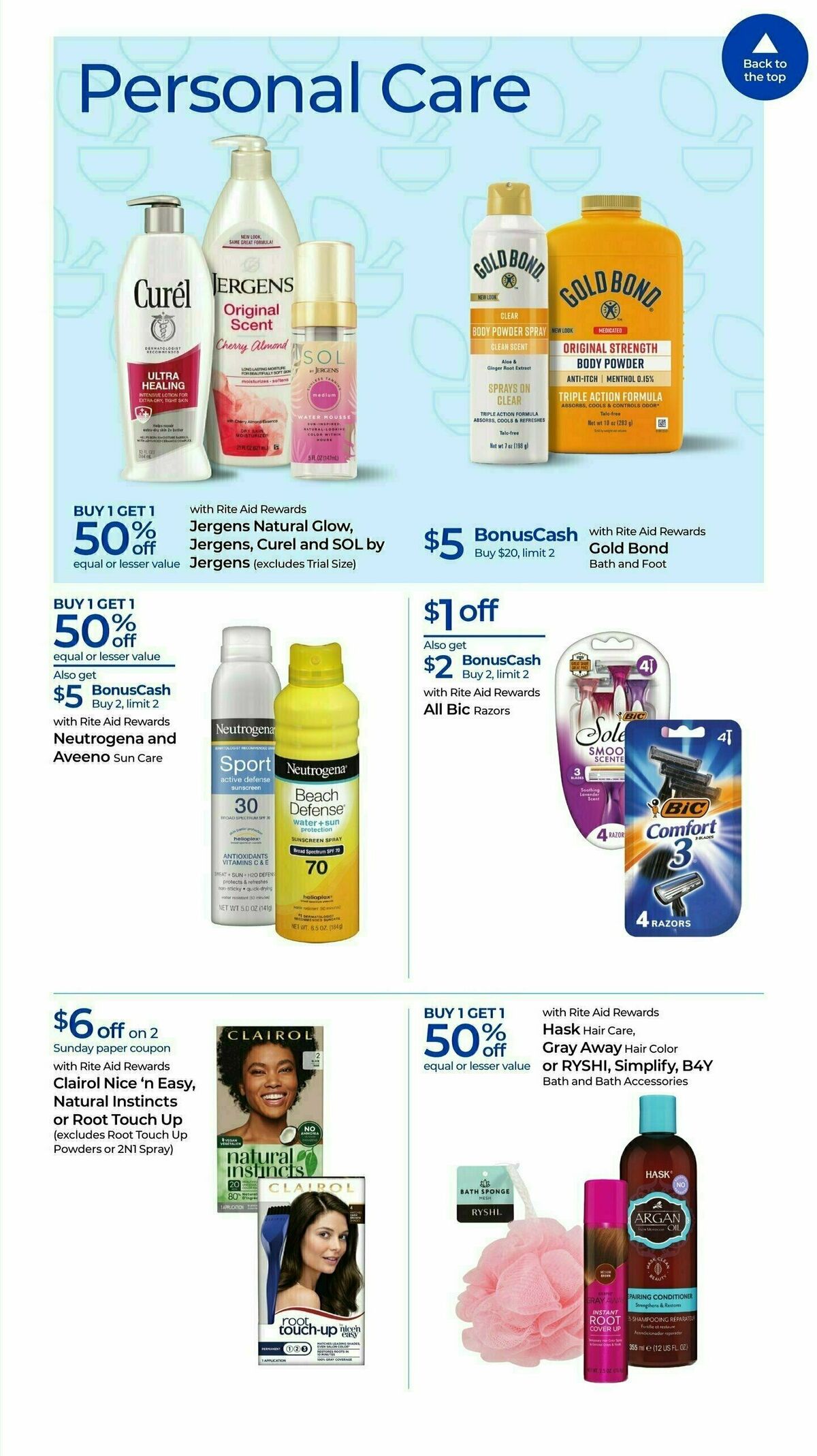 Rite Aid Weekly Ad from August 4