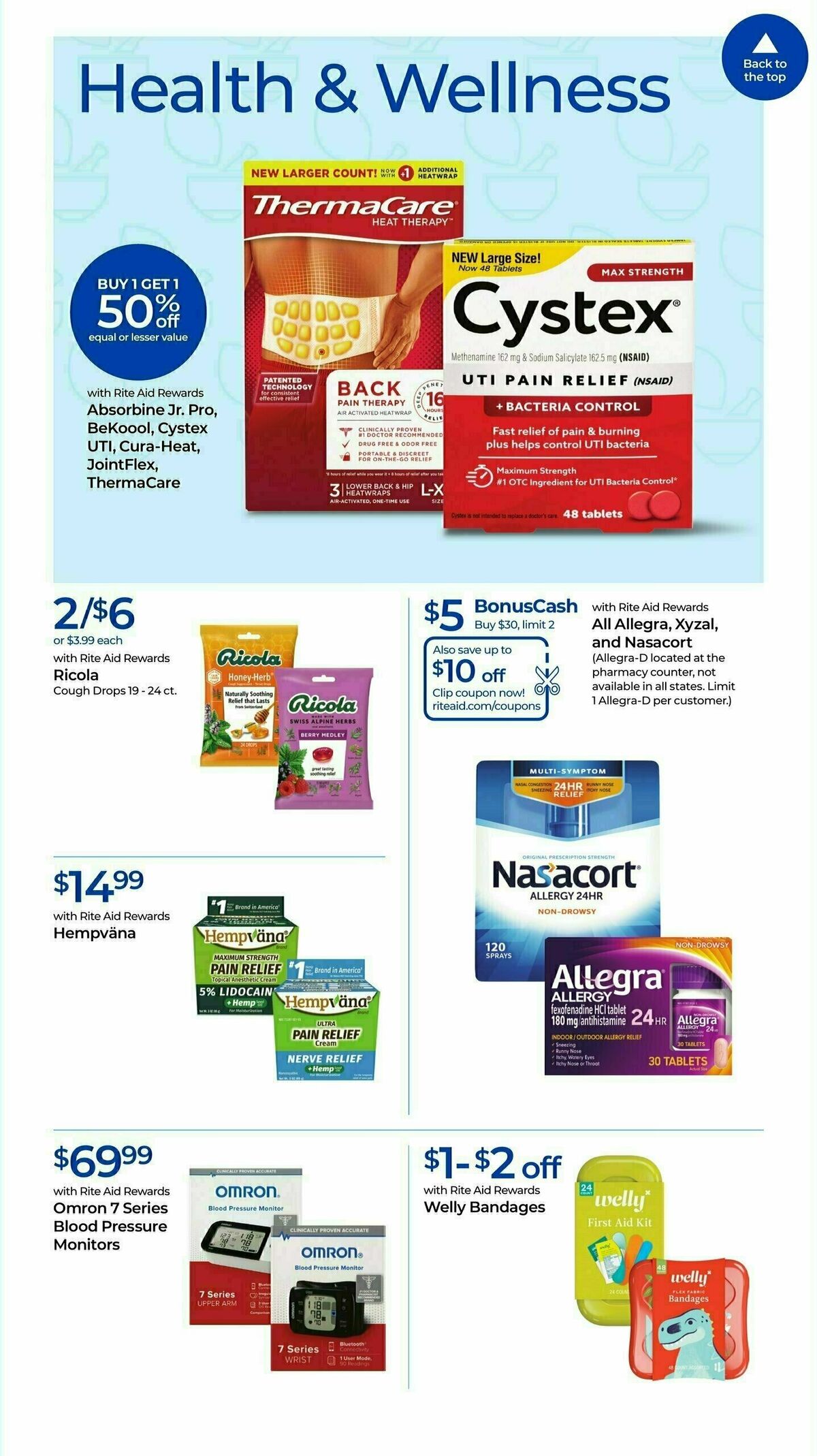 Rite Aid Weekly Ad from August 11