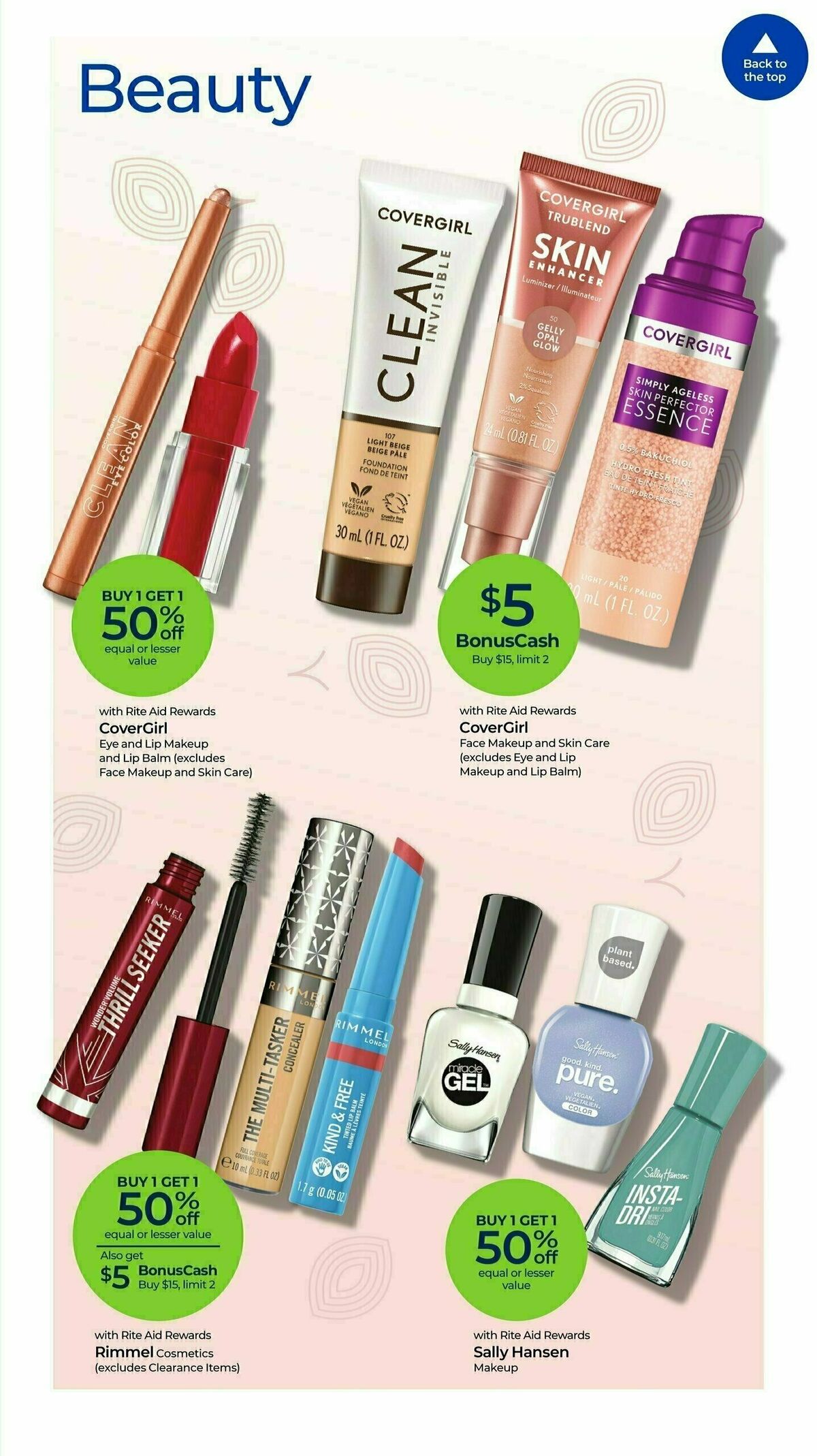 Rite Aid Weekly Ad from August 11