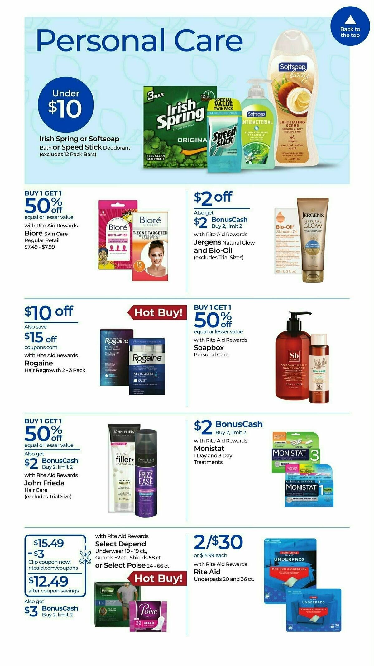 Rite Aid Weekly Ad from August 11