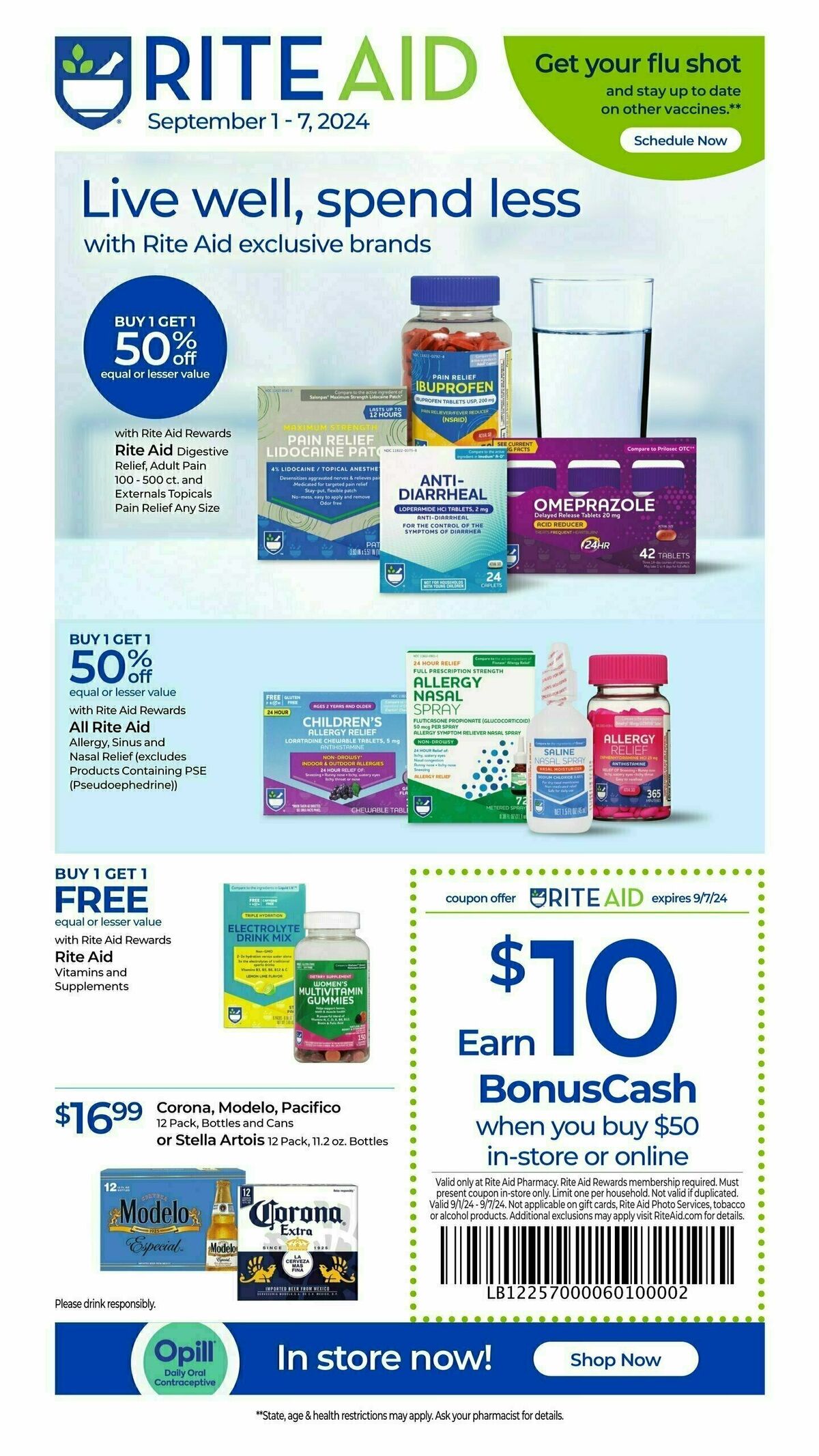 Rite Aid Weekly Ad from September 1