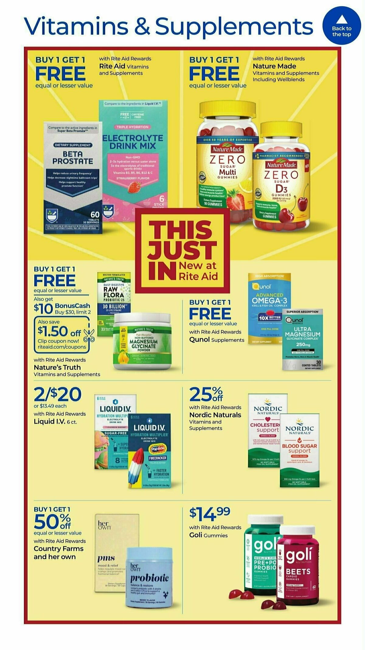 Rite Aid Weekly Ad from September 8