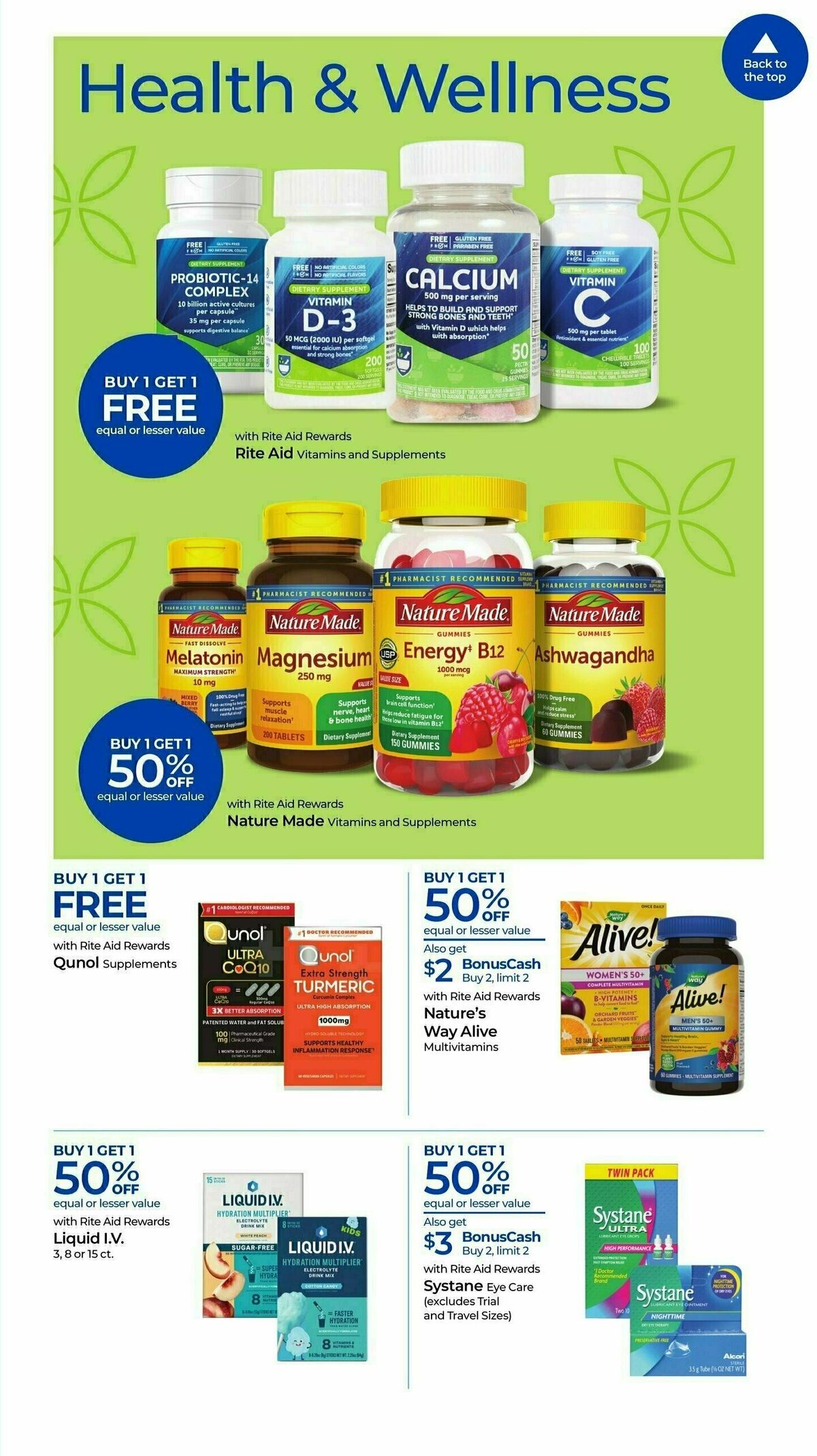 Rite Aid Weekly Ad from September 22