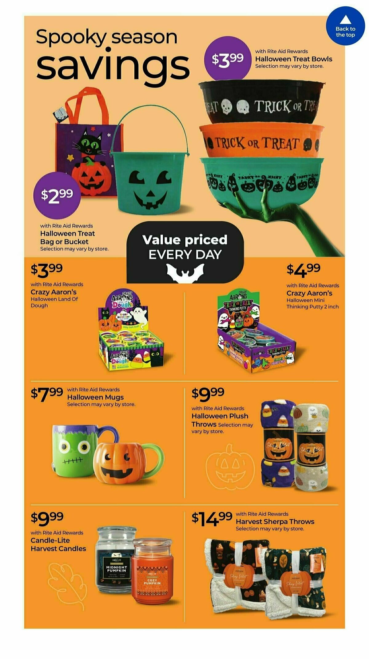 Rite Aid Weekly Ad from October 20