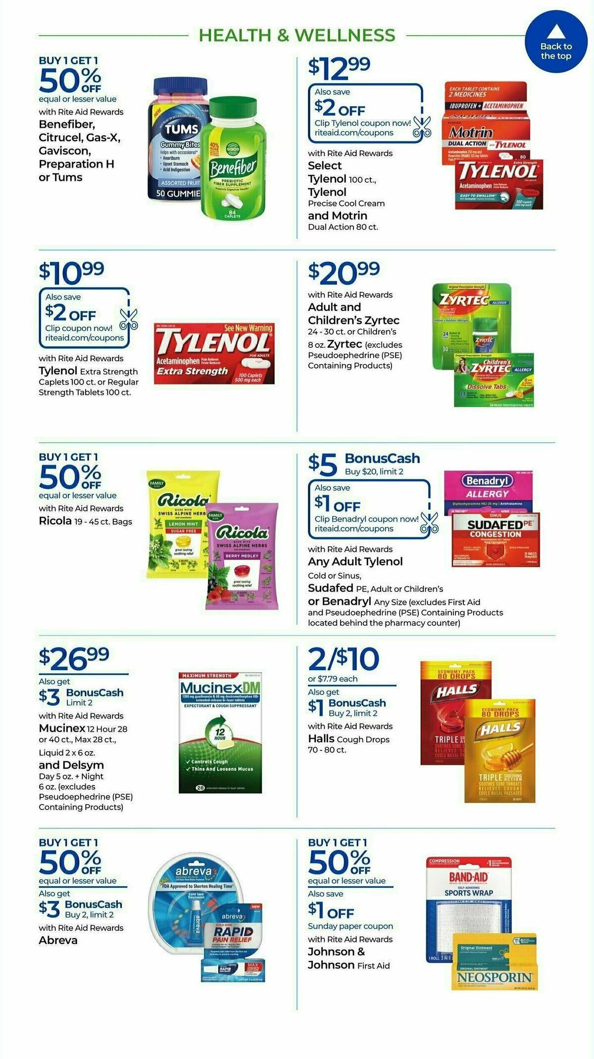 Rite Aid Weekly Ad from October 20