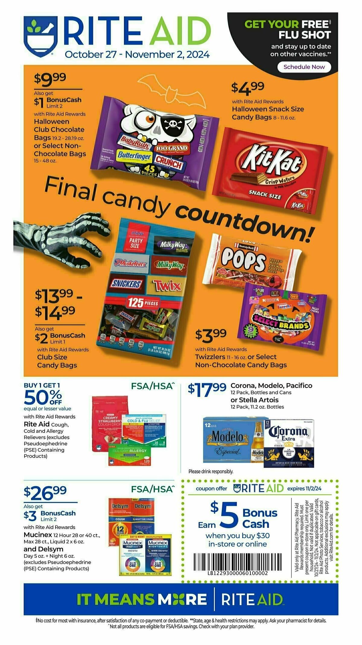 Rite Aid Weekly Ad from October 27