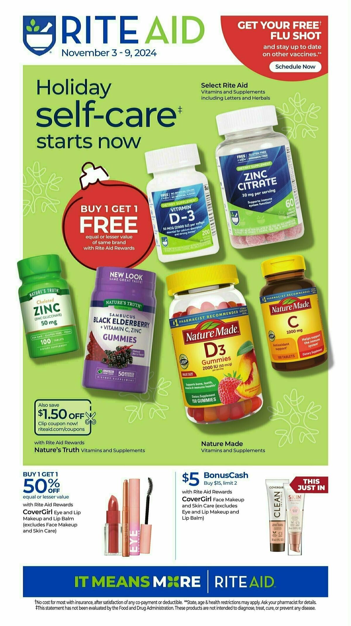 Rite Aid Weekly Ad from November 3