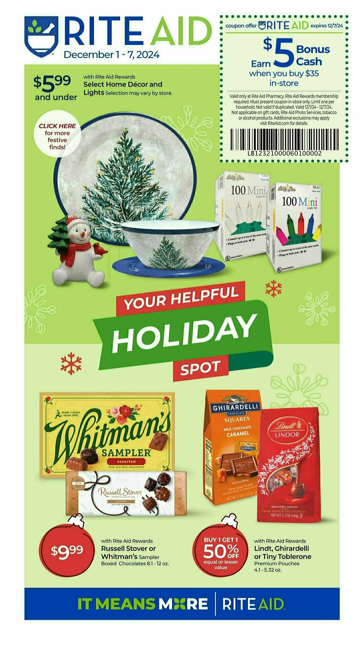 Rite Aid Weekly Ad from December 1