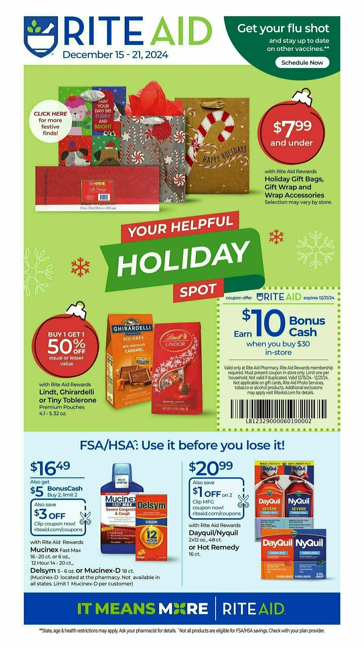 Rite Aid Weekly Ad from December 15