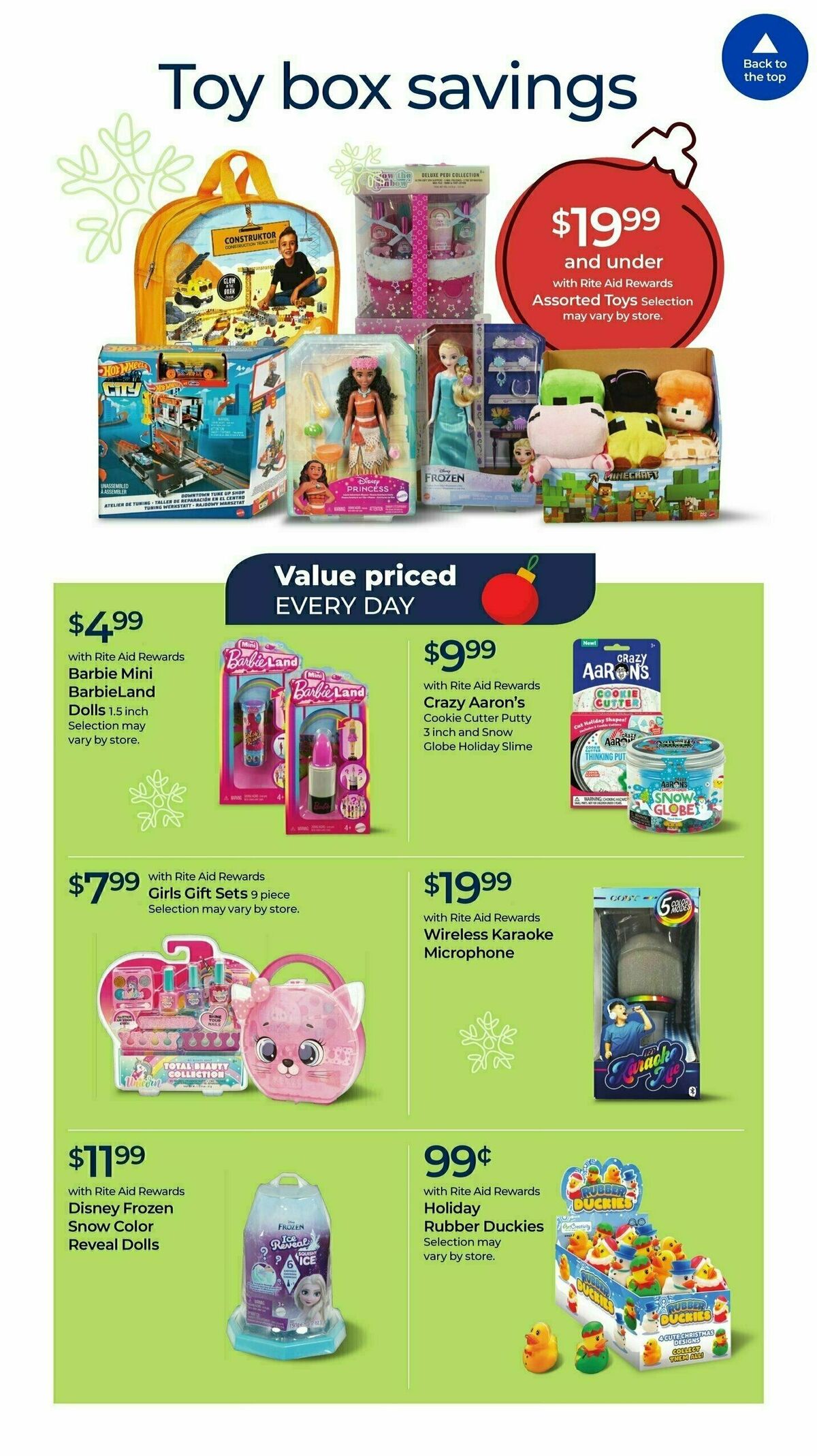 Rite Aid Weekly Ad from December 22