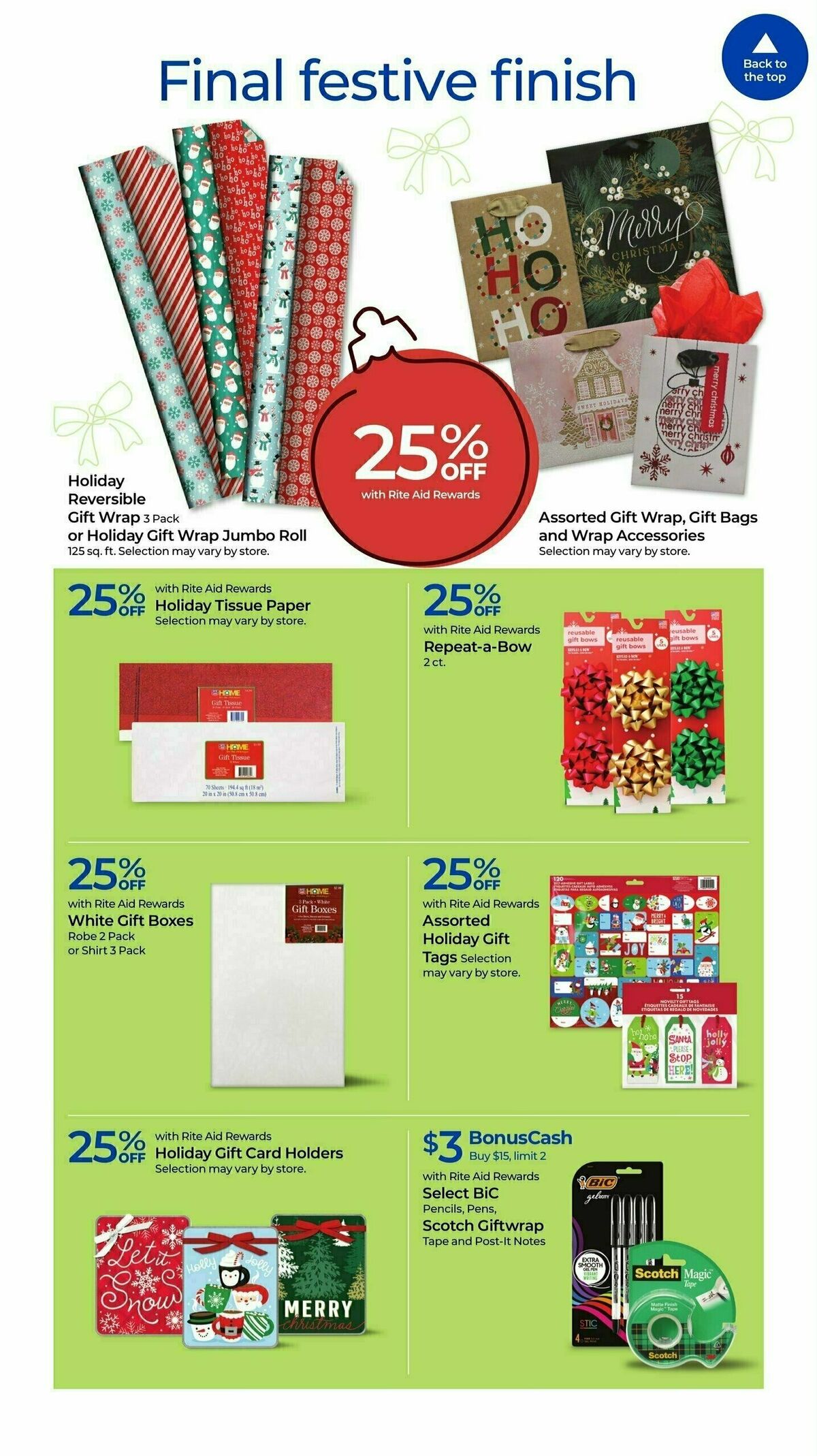 Rite Aid Weekly Ad from December 22