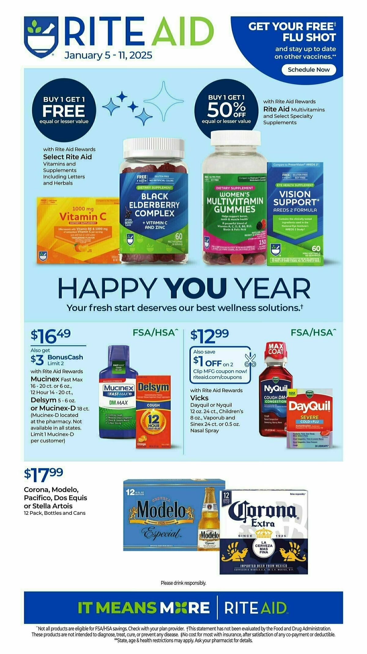 Rite Aid Weekly Ad from January 5