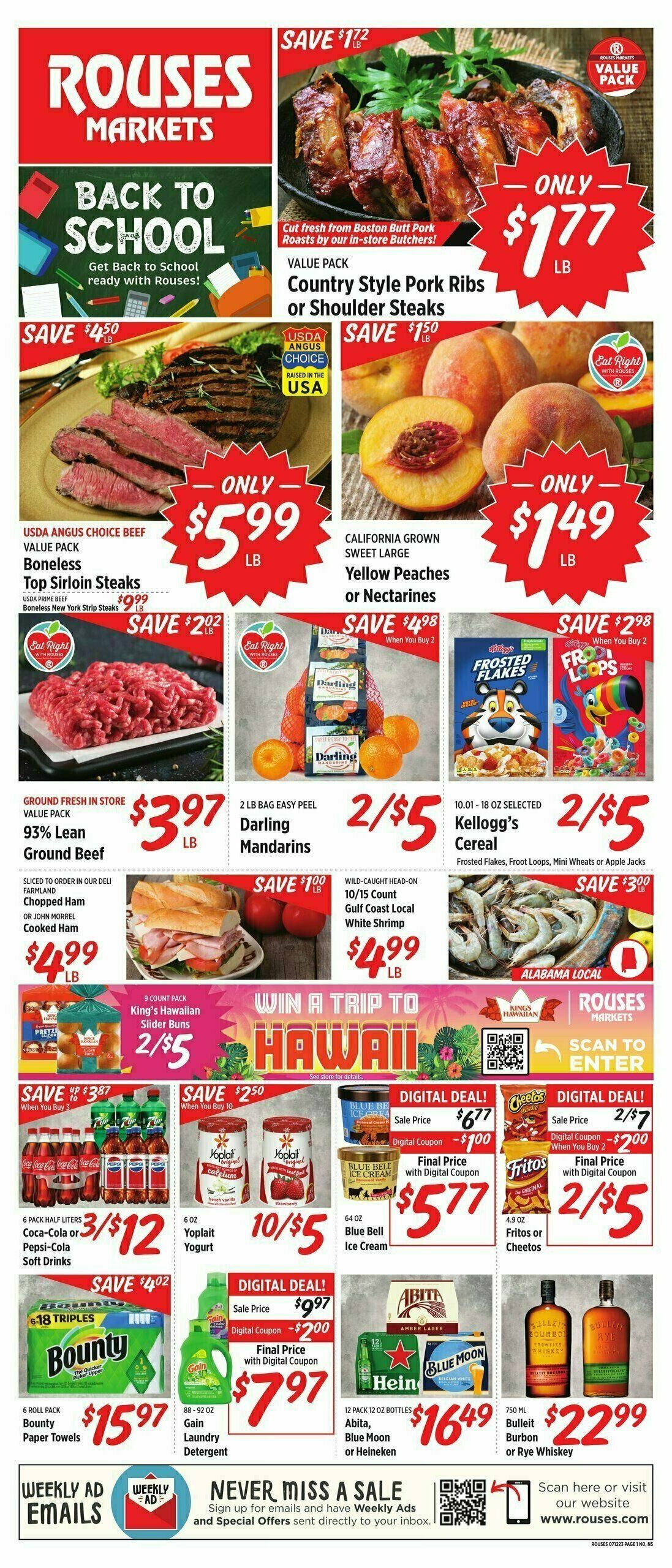 Rouses Markets Weekly Ad from July 12