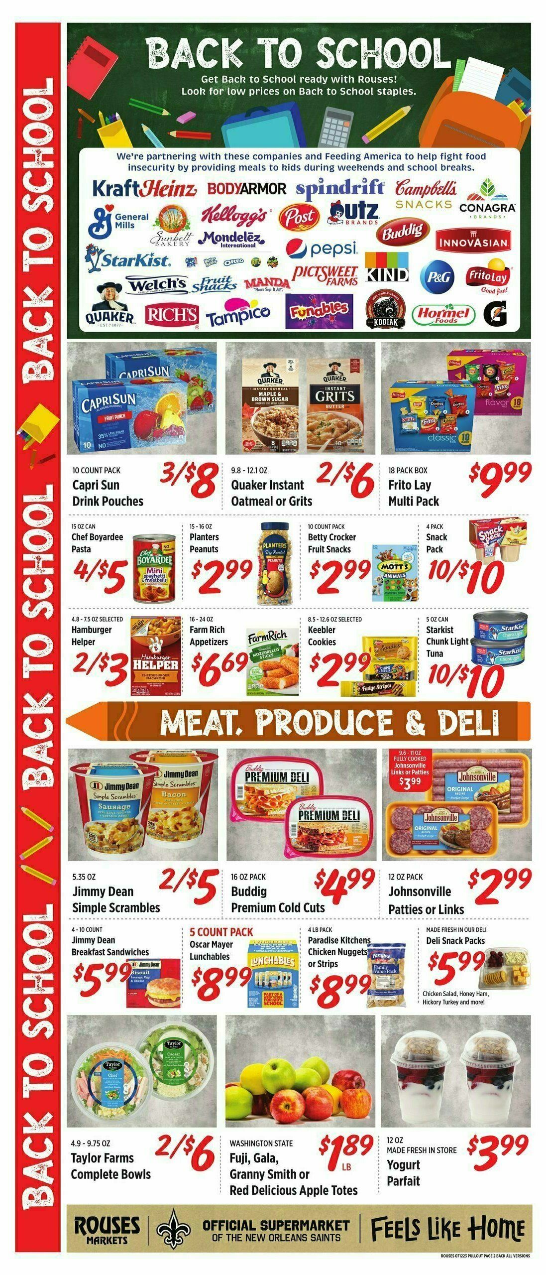 Rouses Markets Weekly Ad from July 12