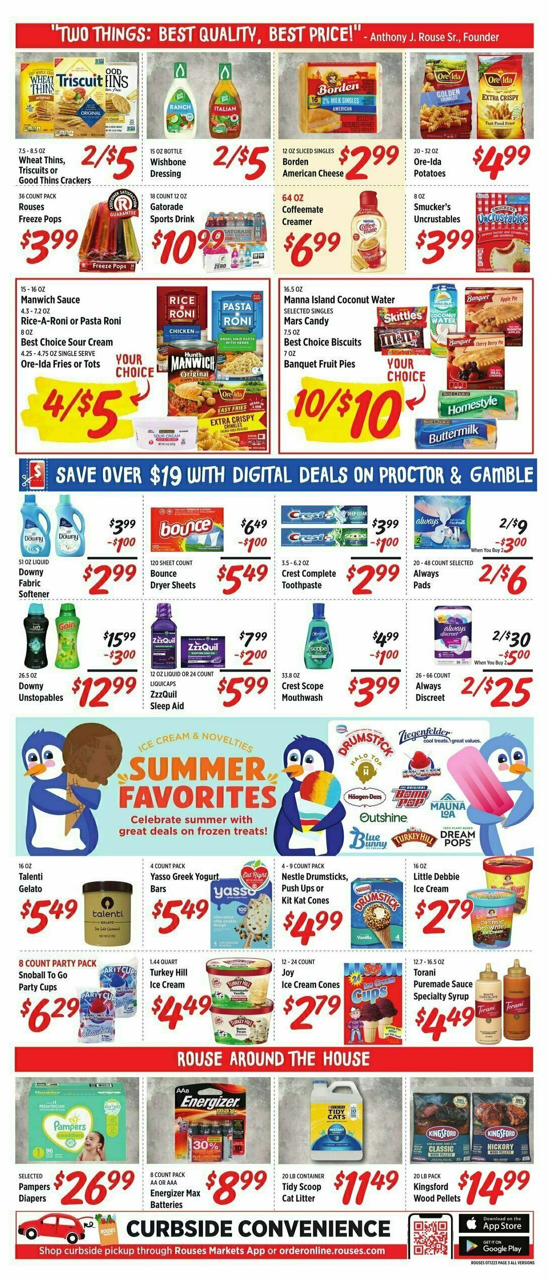 Rouses Markets Weekly Ad from July 12