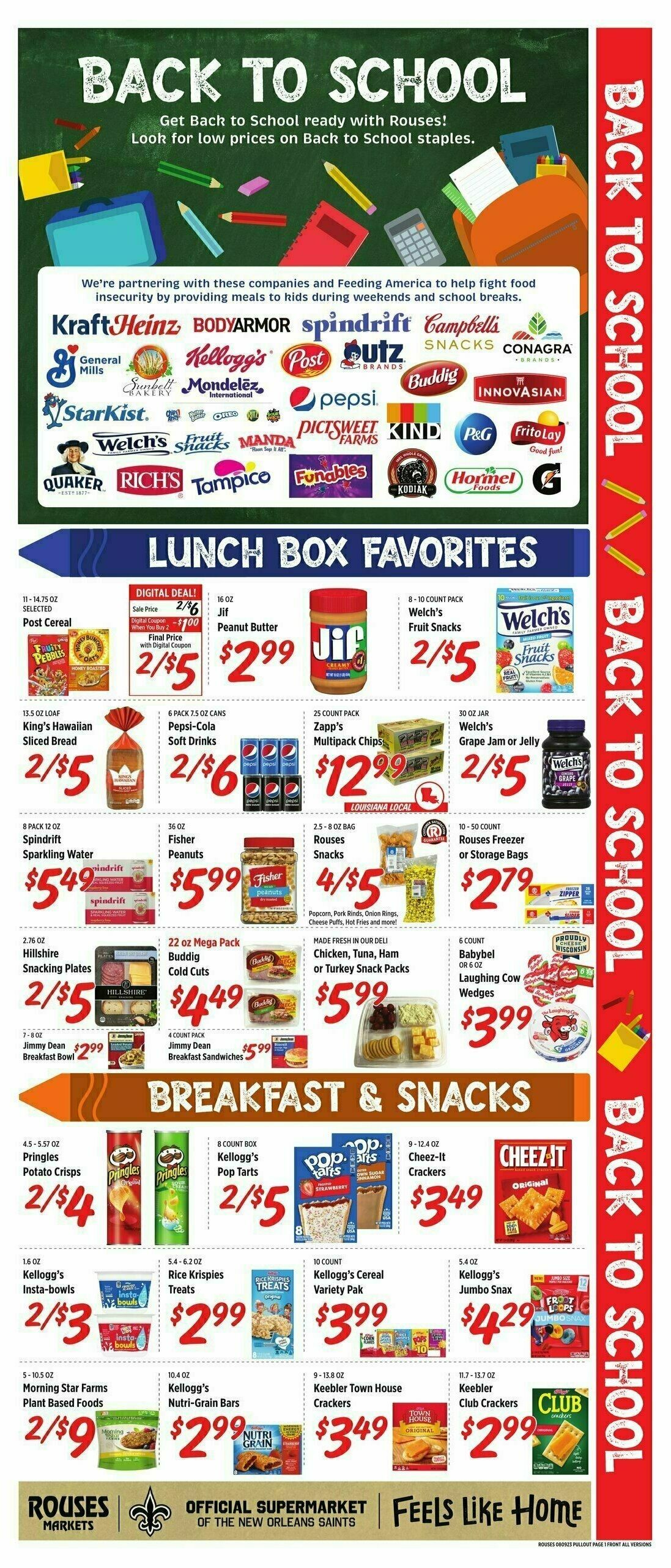 Rouses Markets Weekly Ad from August 9