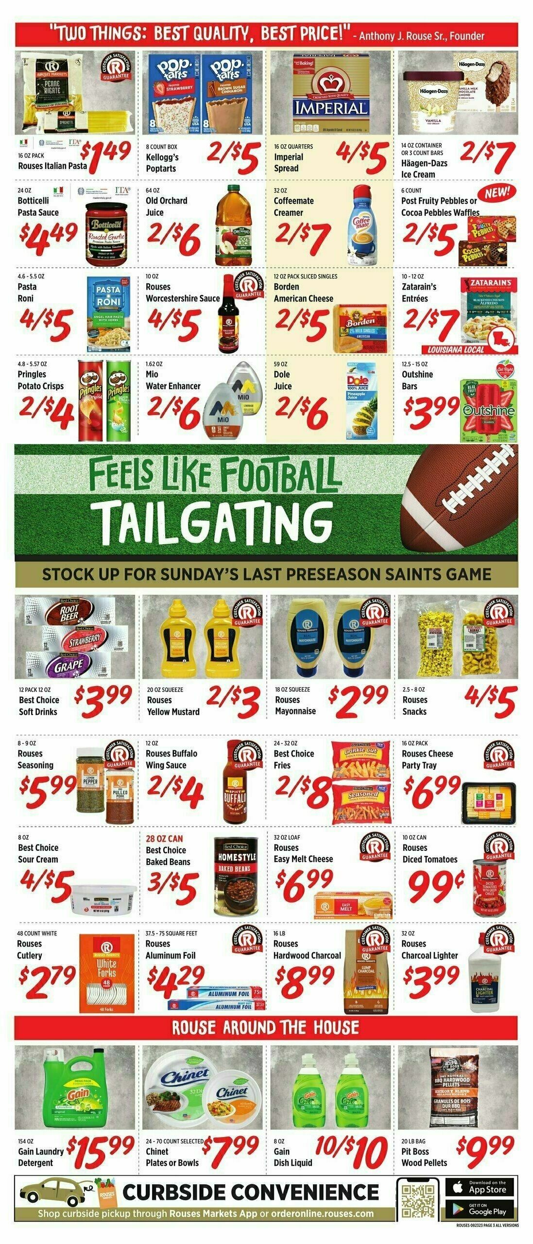 Rouses Markets Weekly Ad from August 23