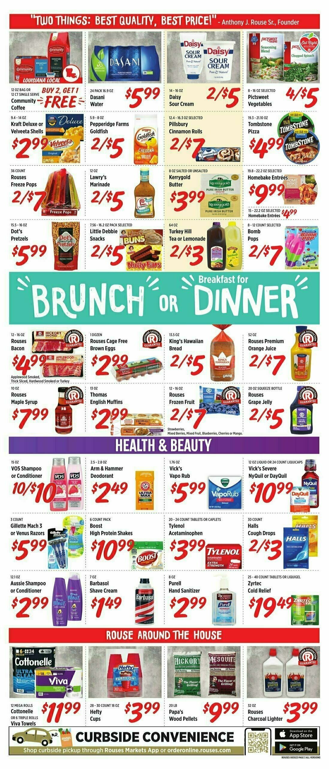 Rouses Markets Weekly Ad from August 30