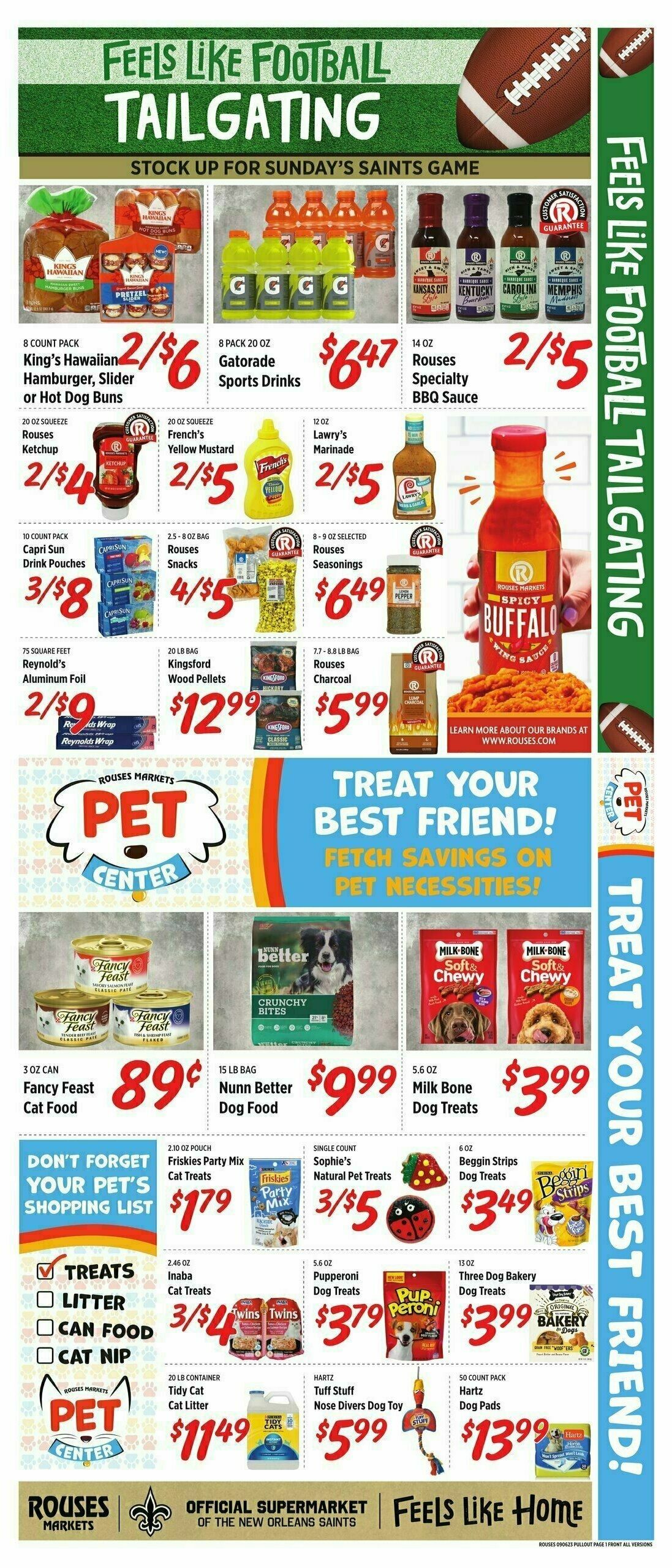 Rouses Markets Weekly Ad from September 6