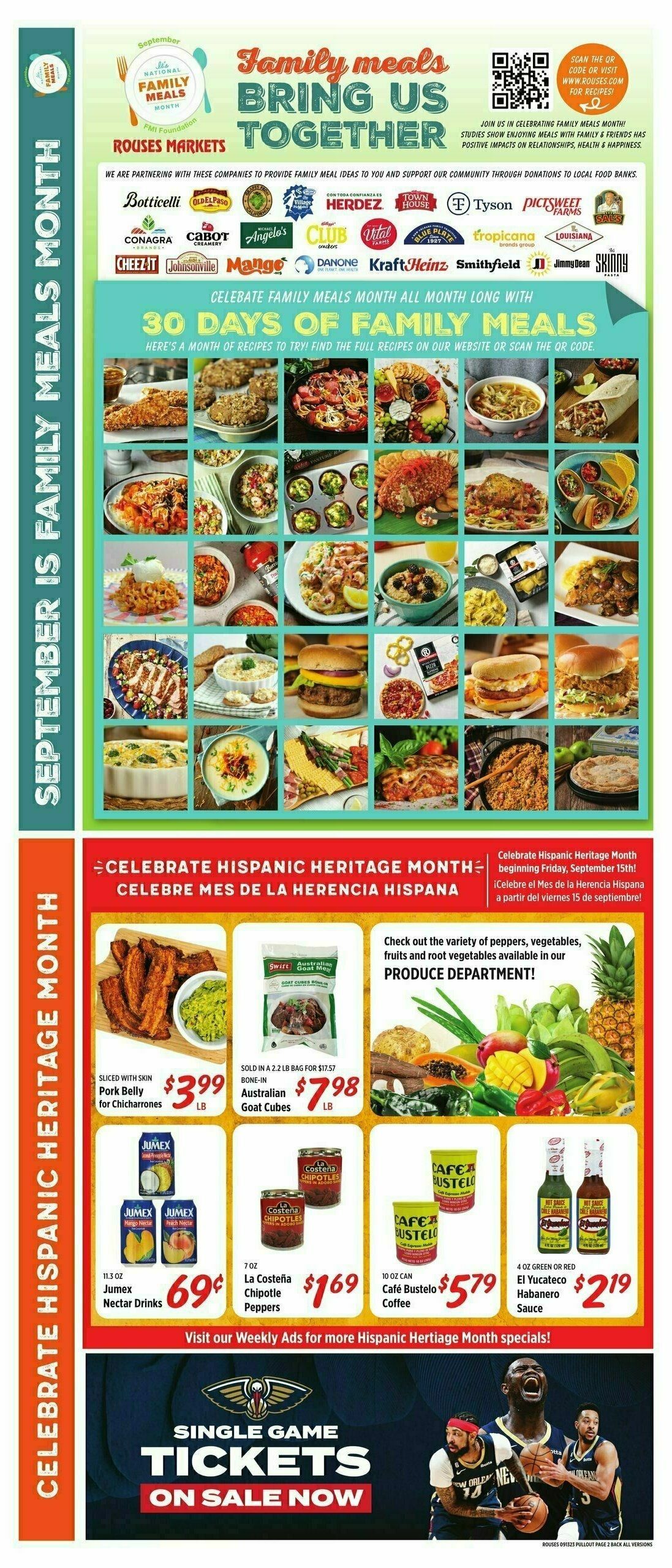 Rouses Markets Weekly Ad from September 13