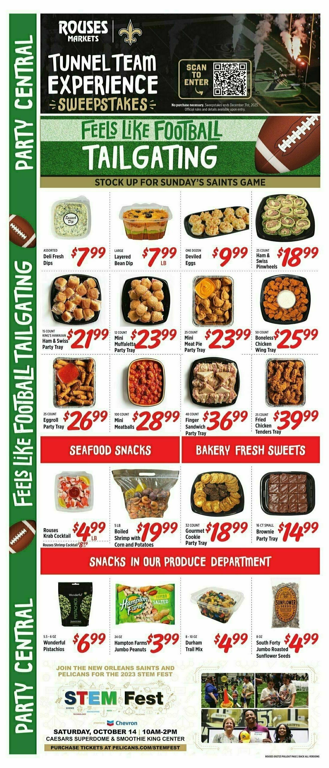 Rouses Markets Weekly Ad from September 27