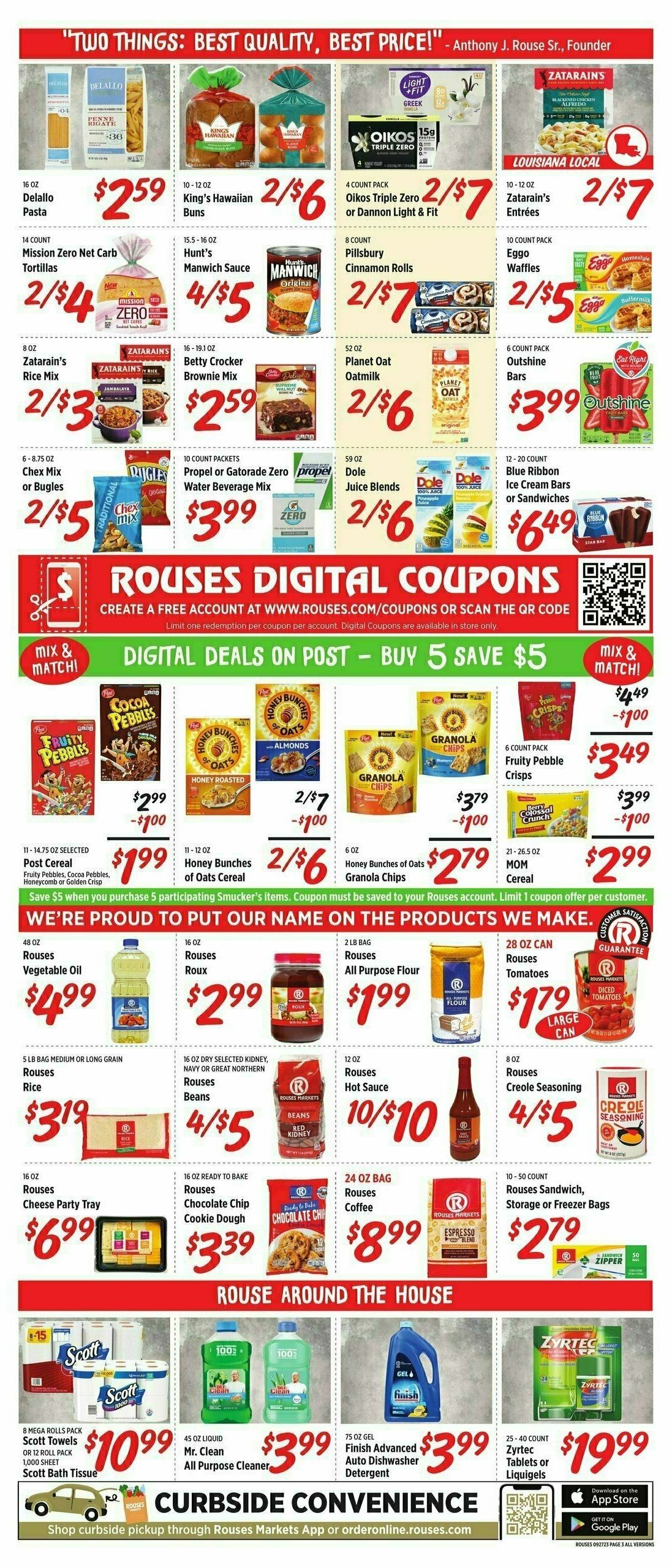 Rouses Markets Weekly Ad from September 27