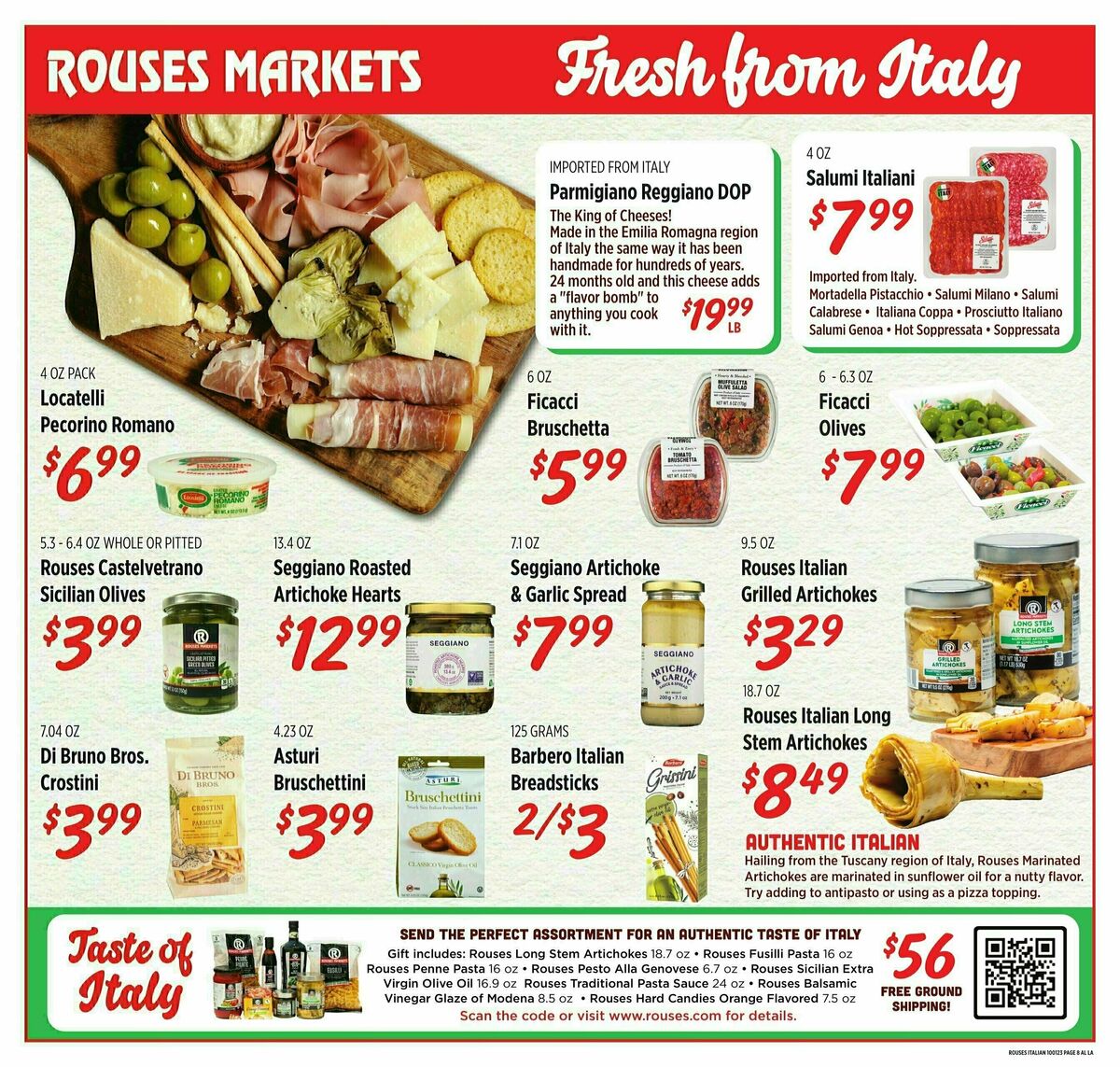 Rouses Markets Authentic Italian Weekly Ad from September 27