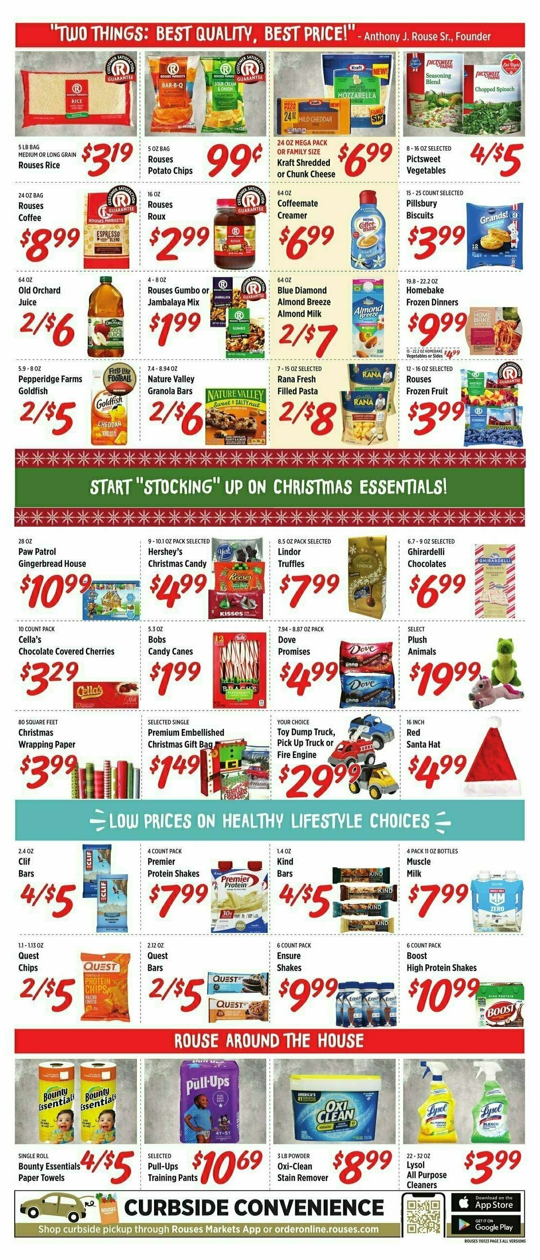 Rouses Markets Weekly Ad from November 1