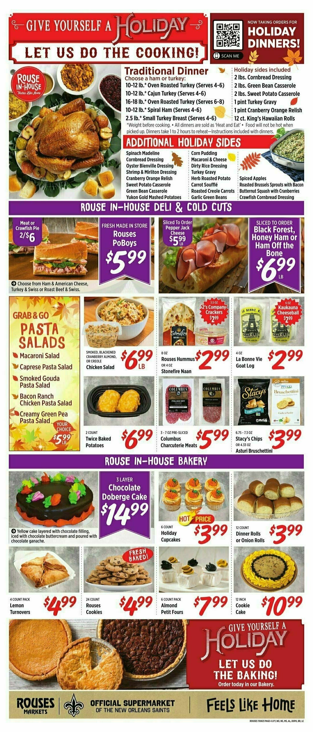 Rouses Markets Weekly Ad from November 8