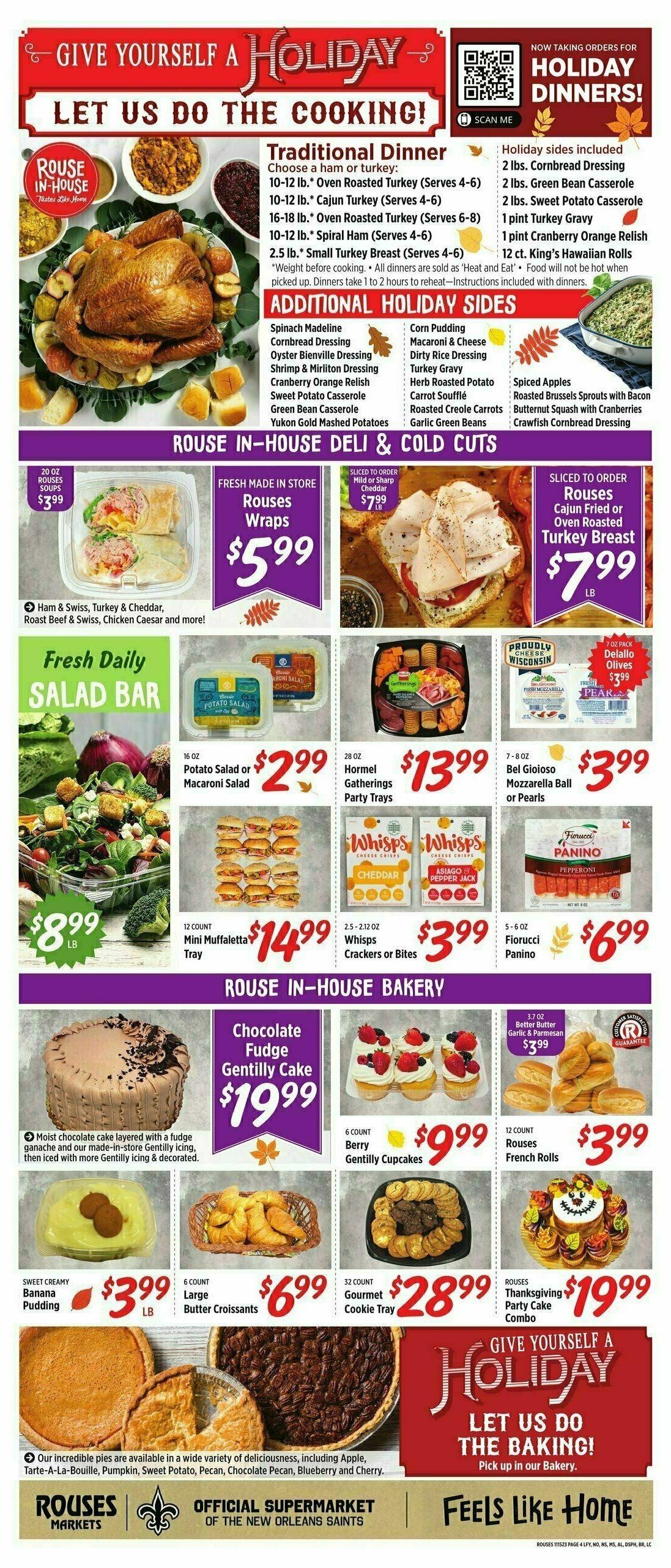 Rouses Markets Weekly Ad from November 15