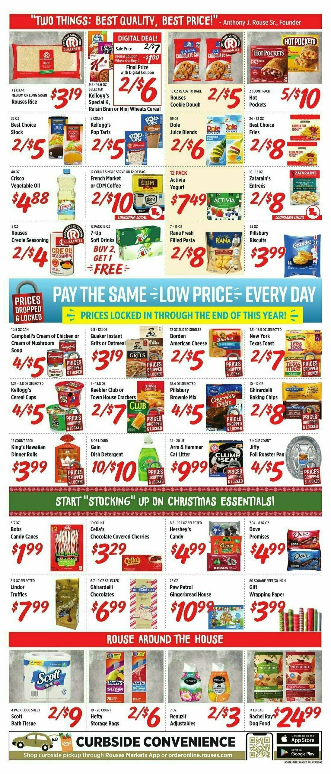 Rouses Markets Weekly Ad from November 29