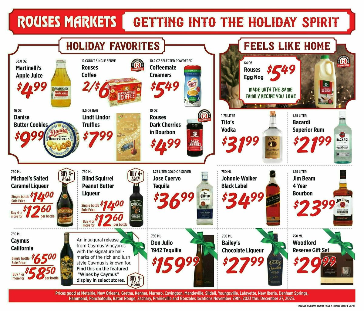 Rouses Markets Weekly Ad from November 29