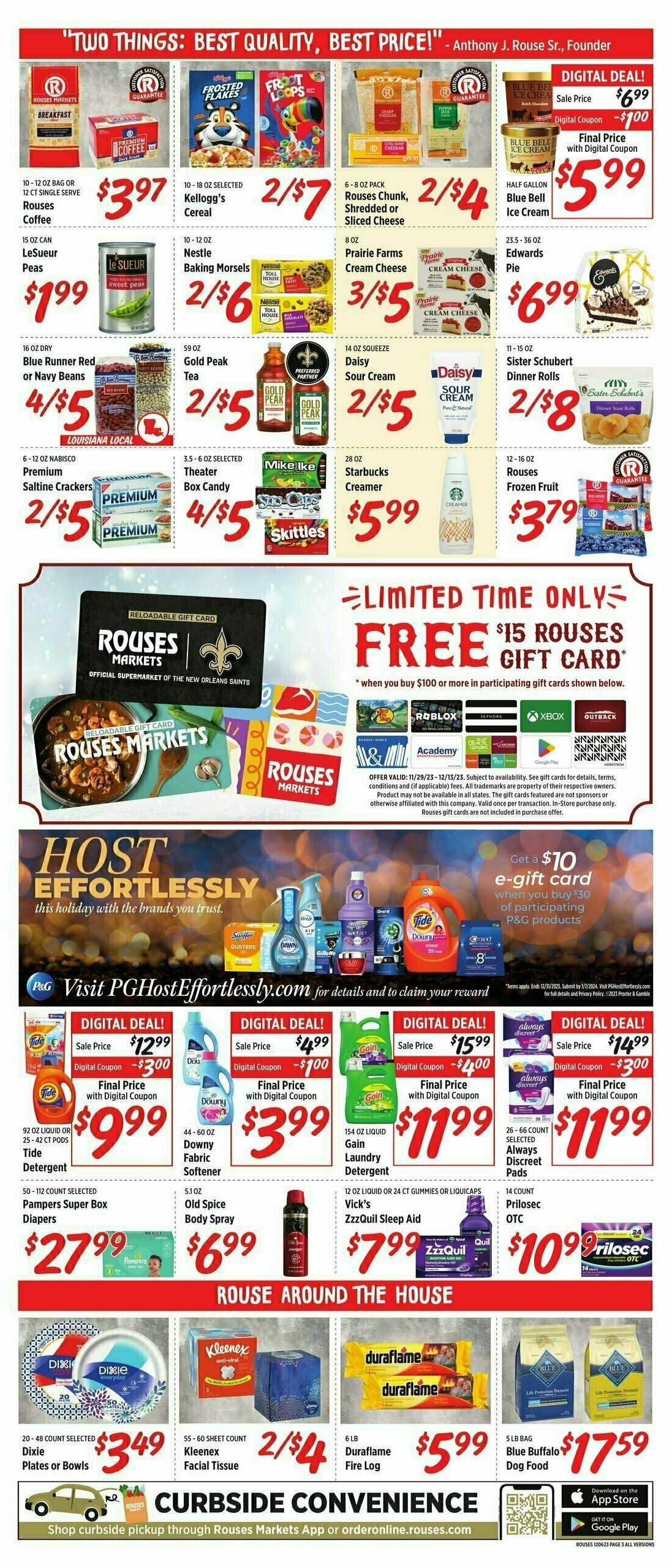 Rouses Markets Weekly Ad from December 6