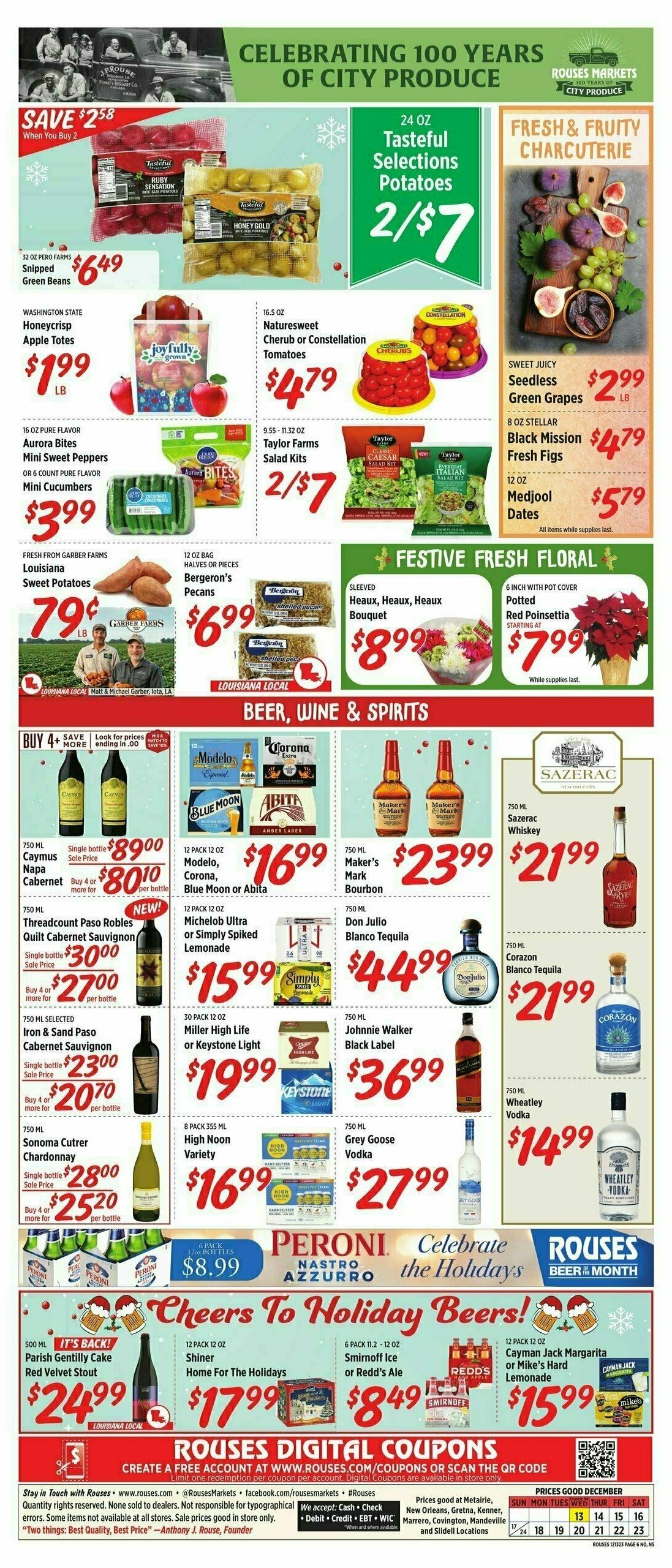 Rouses Markets Weekly Ad from December 13