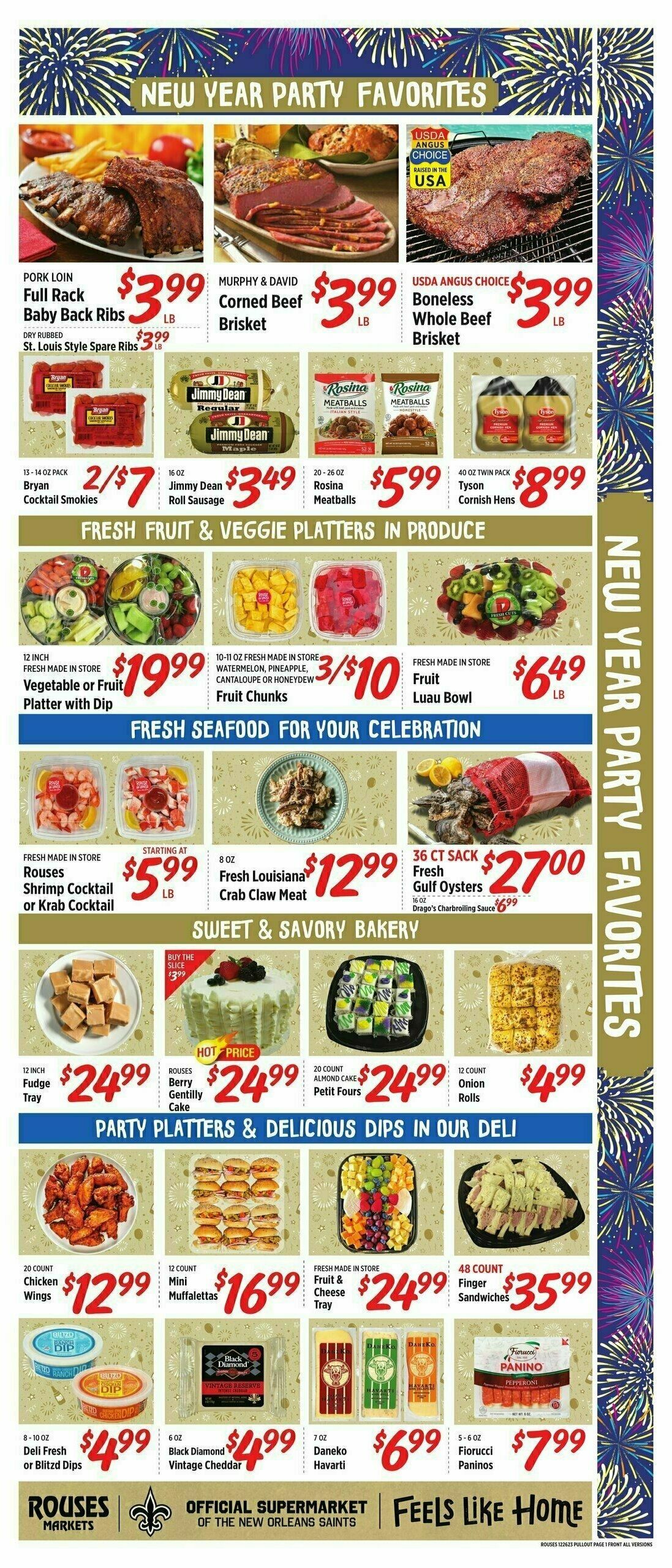 Rouses Markets Weekly Ad from December 26