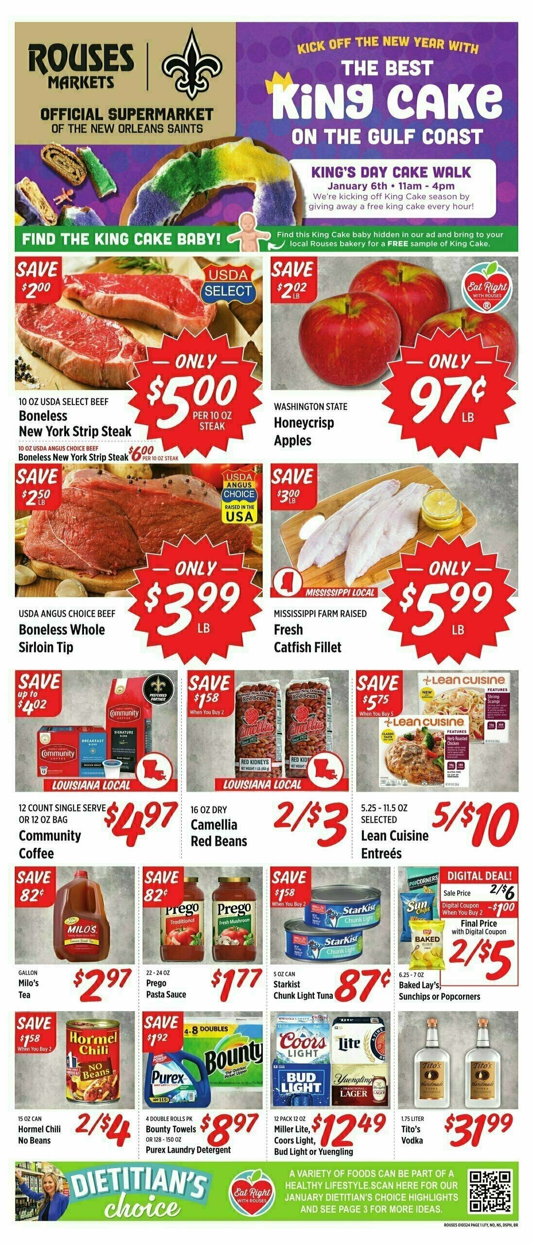 Rouses Markets Weekly Ad from January 4