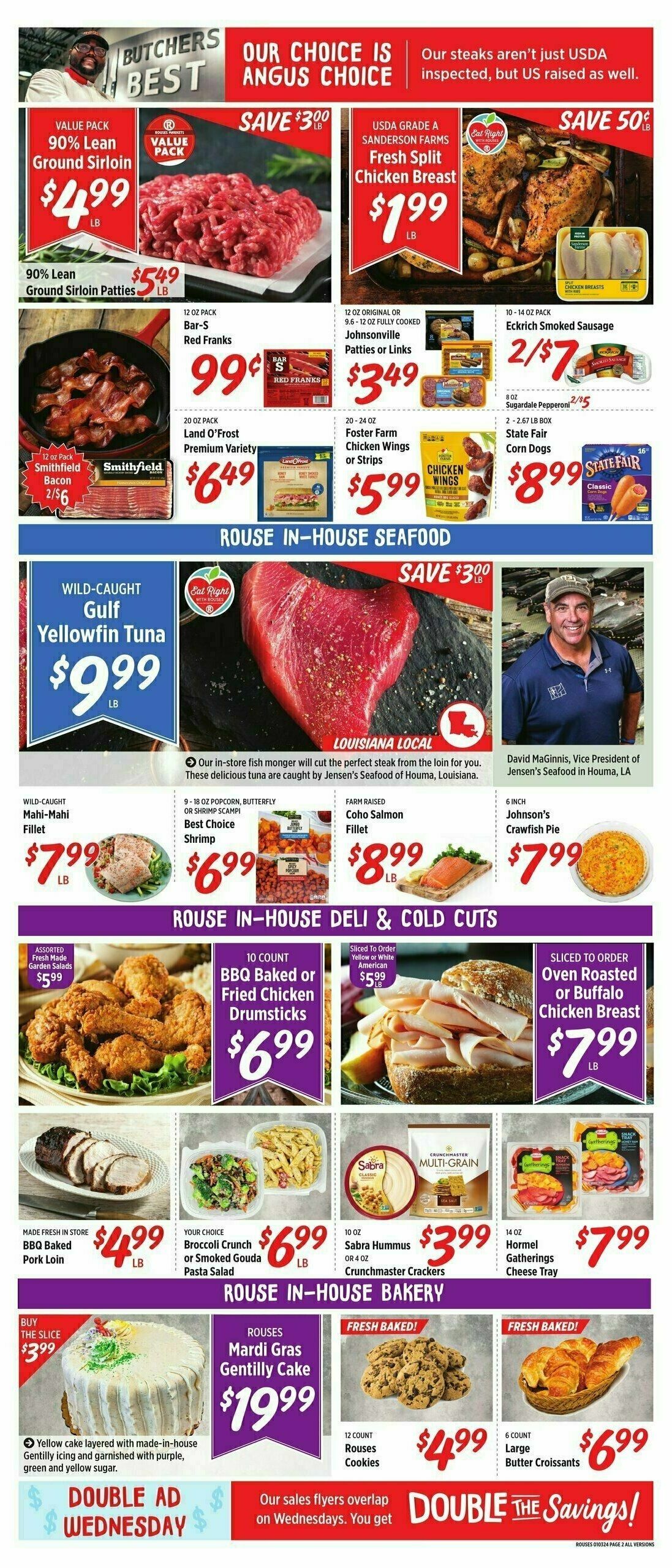 Rouses Markets Weekly Ad from January 4