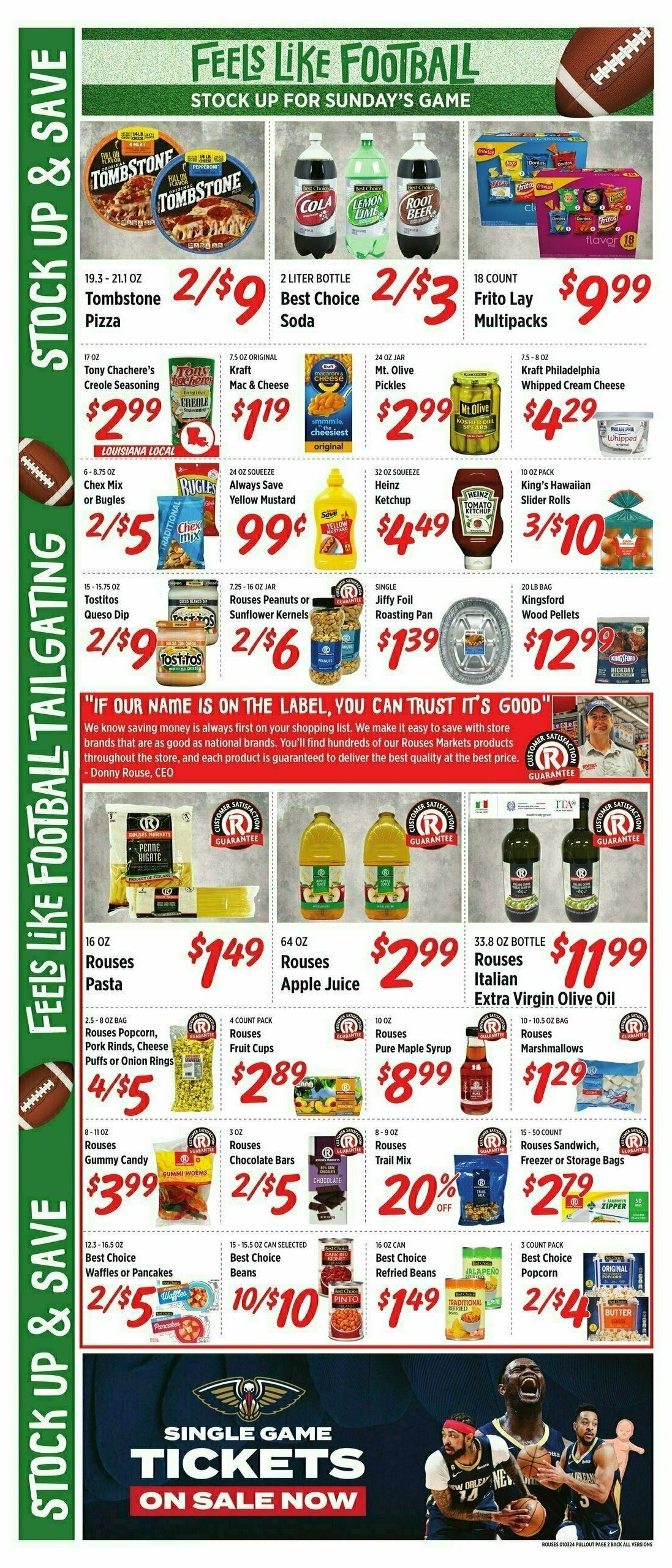 Rouses Markets Weekly Ad from January 4