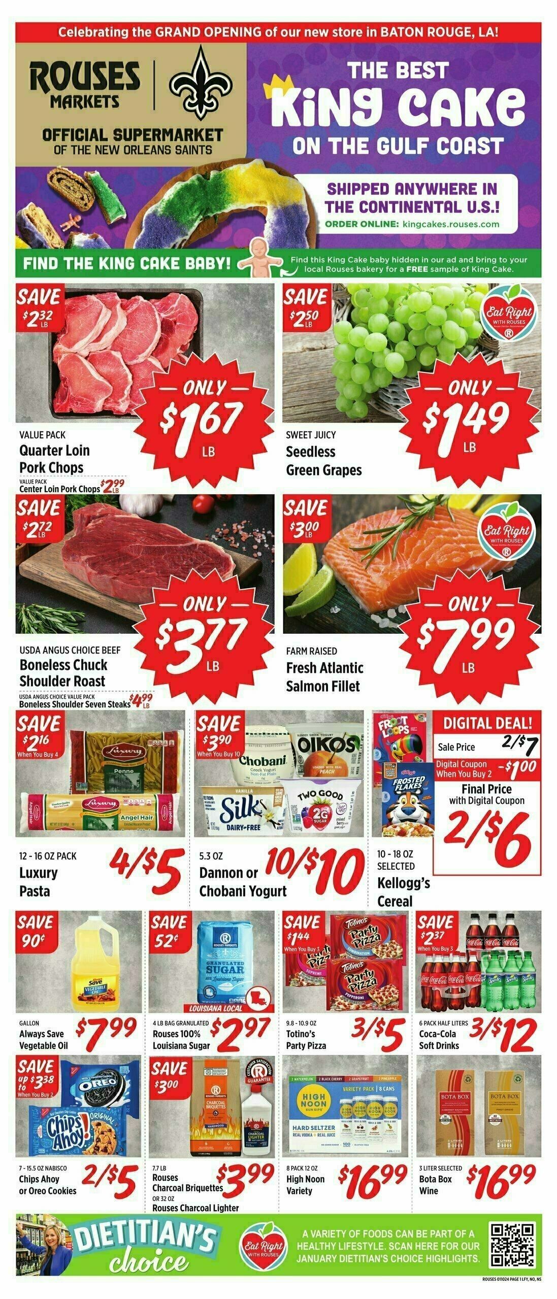 Rouses Markets Weekly Ad from January 11