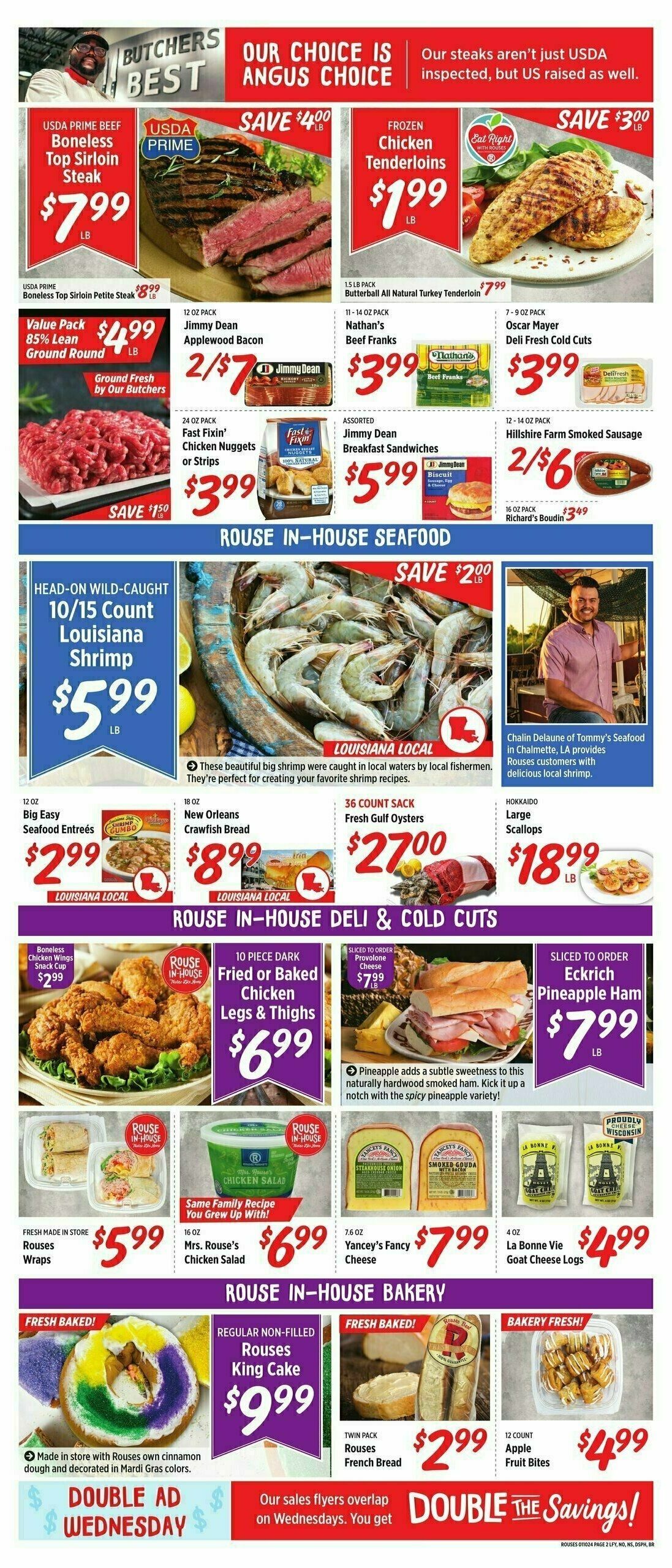 Rouses Markets Weekly Ad from January 11