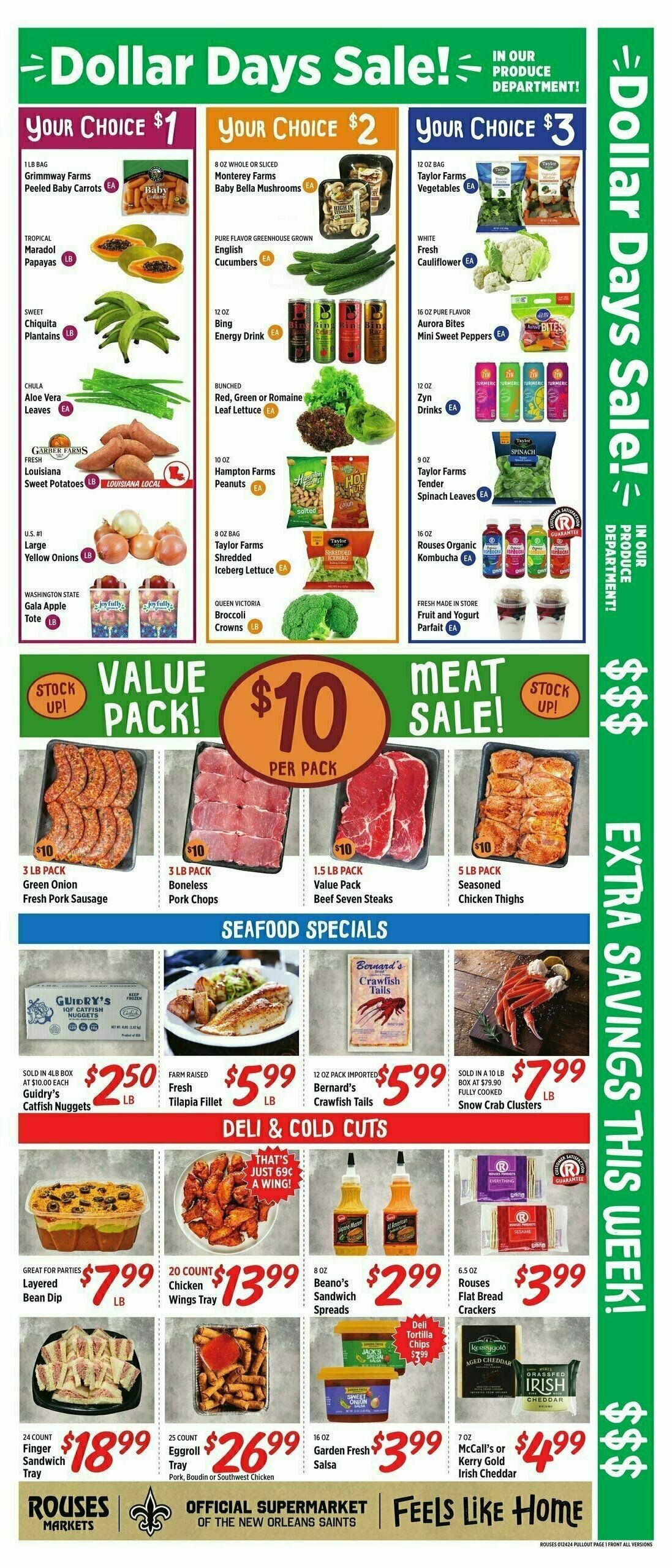 Rouses Markets Weekly Ad from January 25