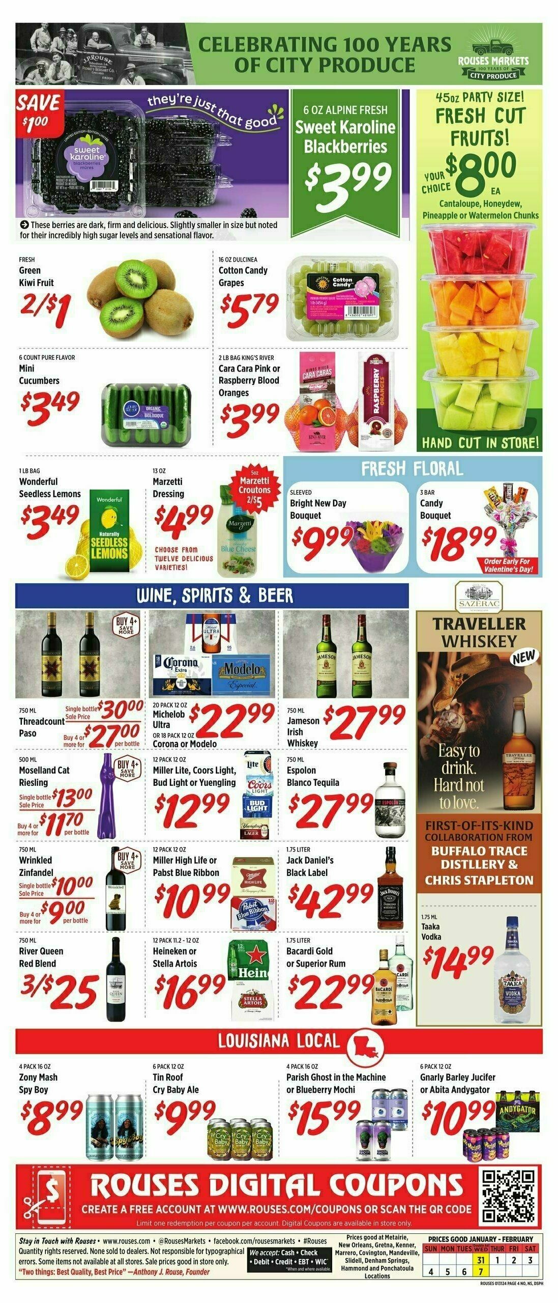 Rouses Markets Weekly Ad from January 31