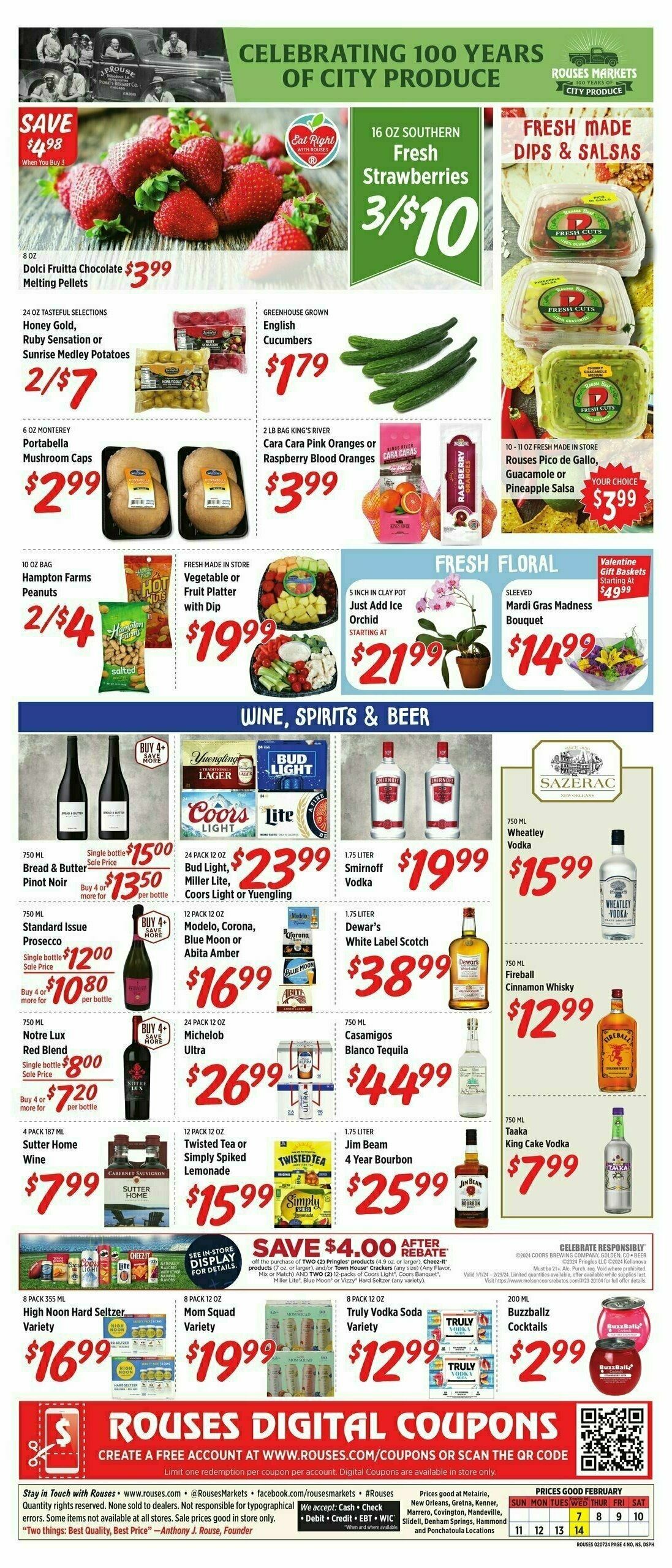 Rouses Markets Weekly Ad from February 7