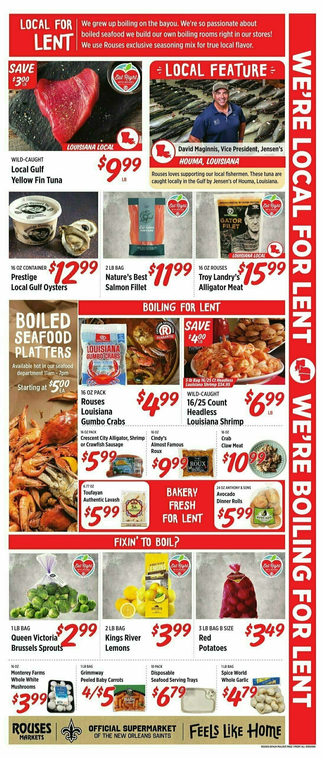 Rouses Markets Weekly Ad from February 14