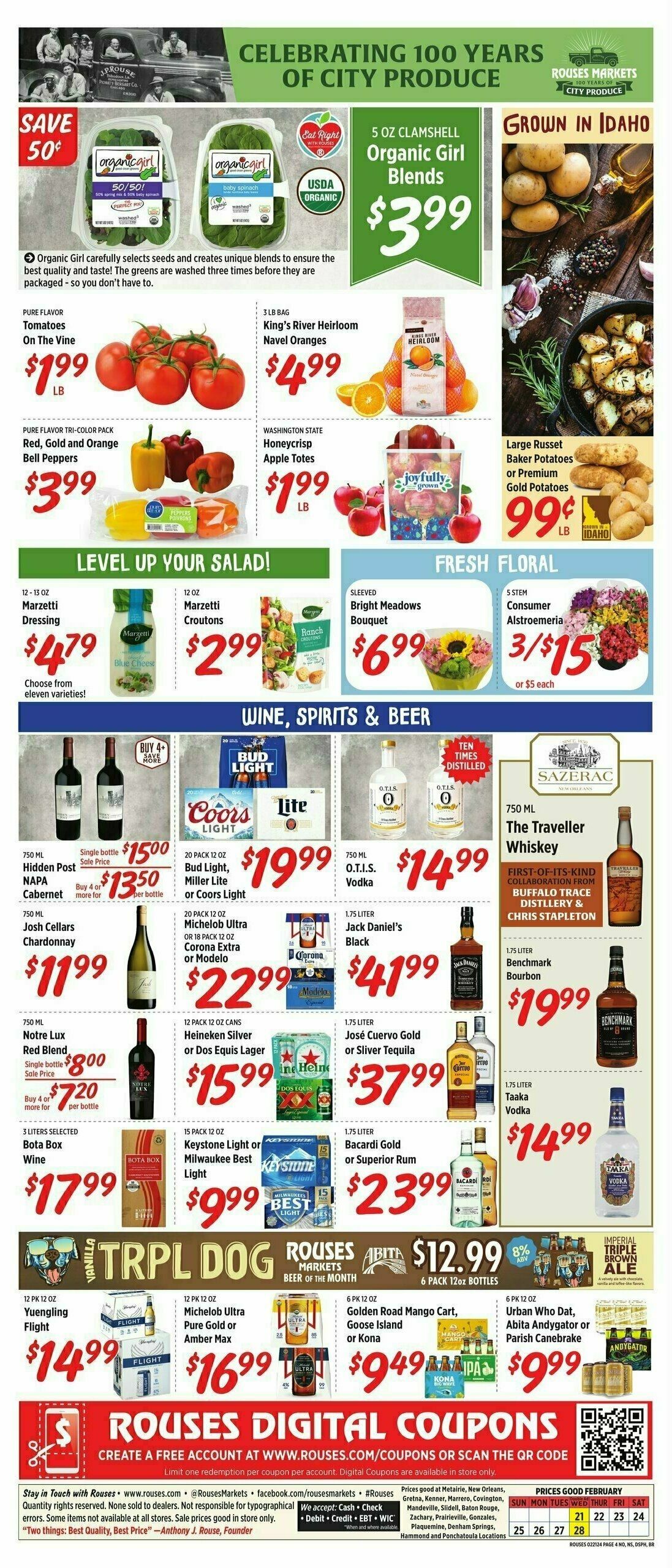 Rouses Markets Weekly Ad from February 21