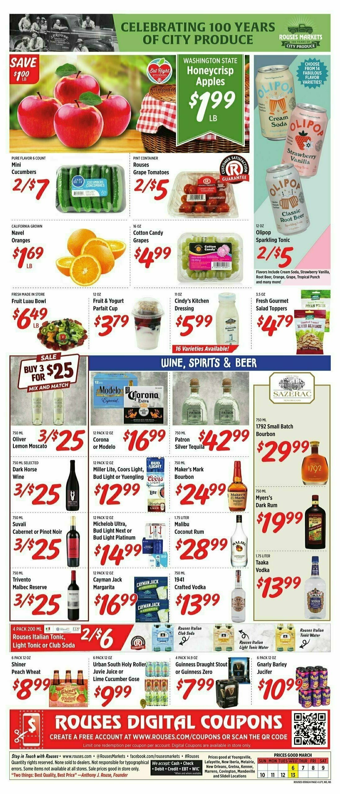 Rouses Markets Weekly Ad from March 6